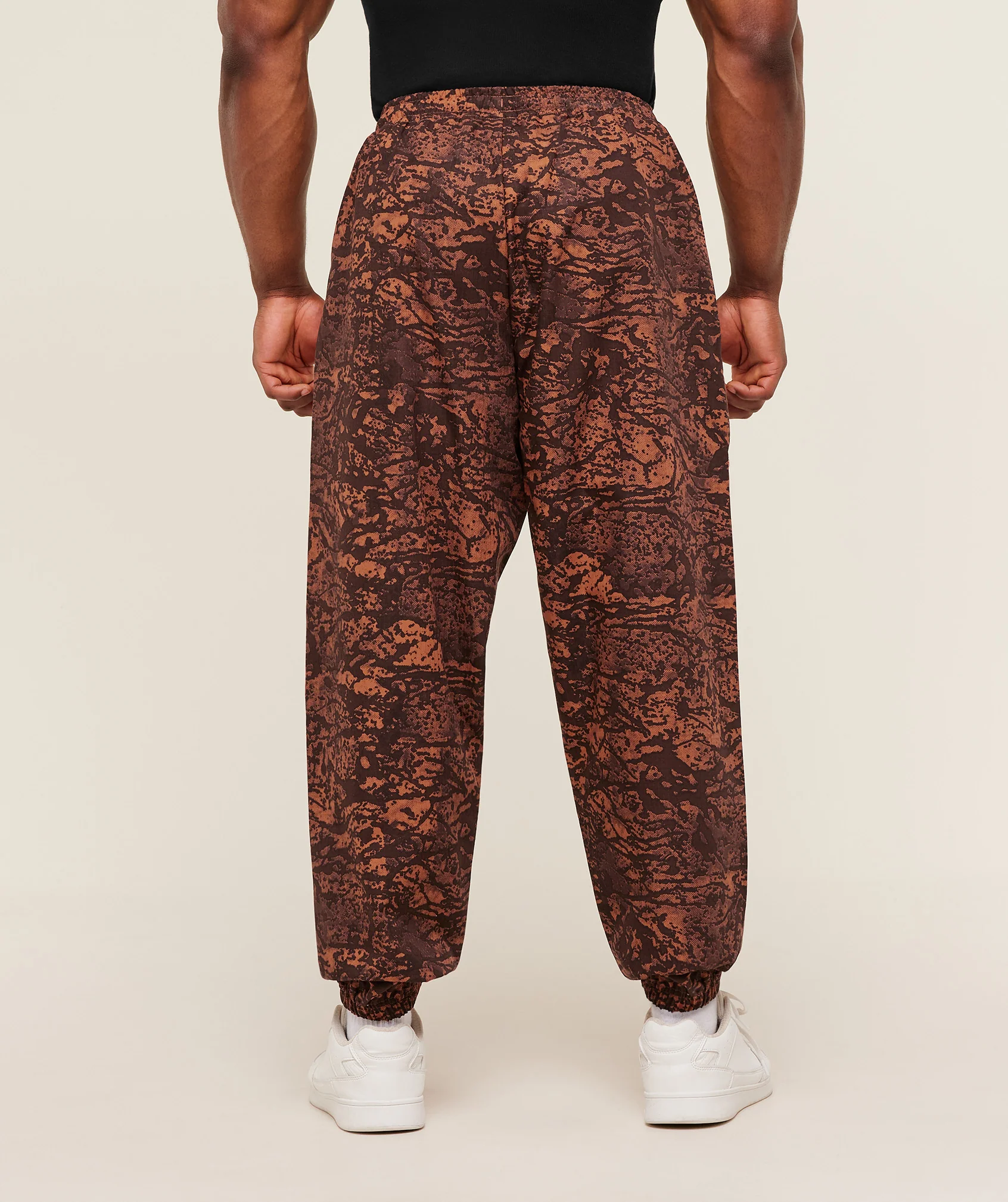 Gymshark Pumper Pants - Terracotta Orange - Image 2