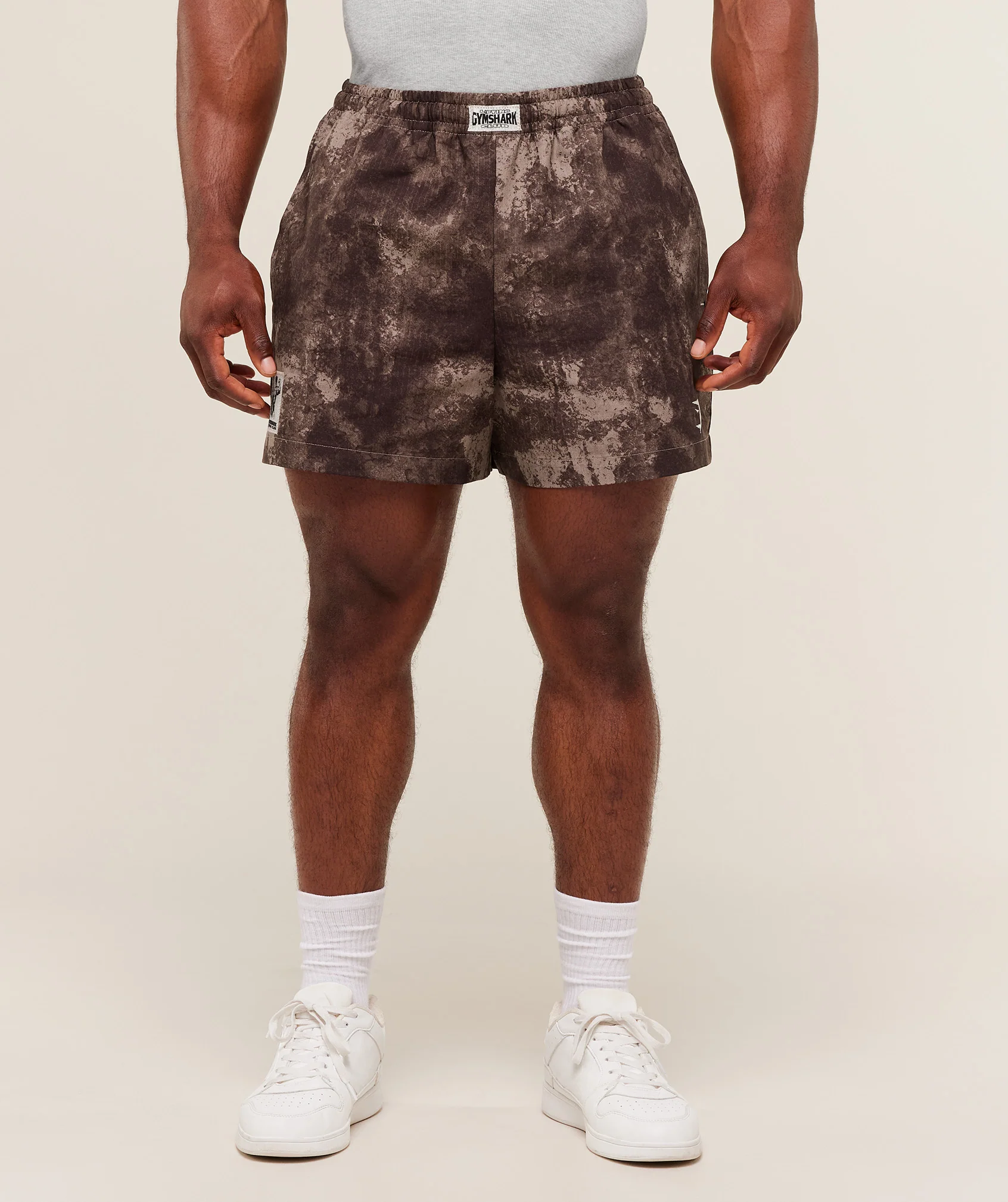 Gymshark Pumper Shorts 5" - Soul Taupe