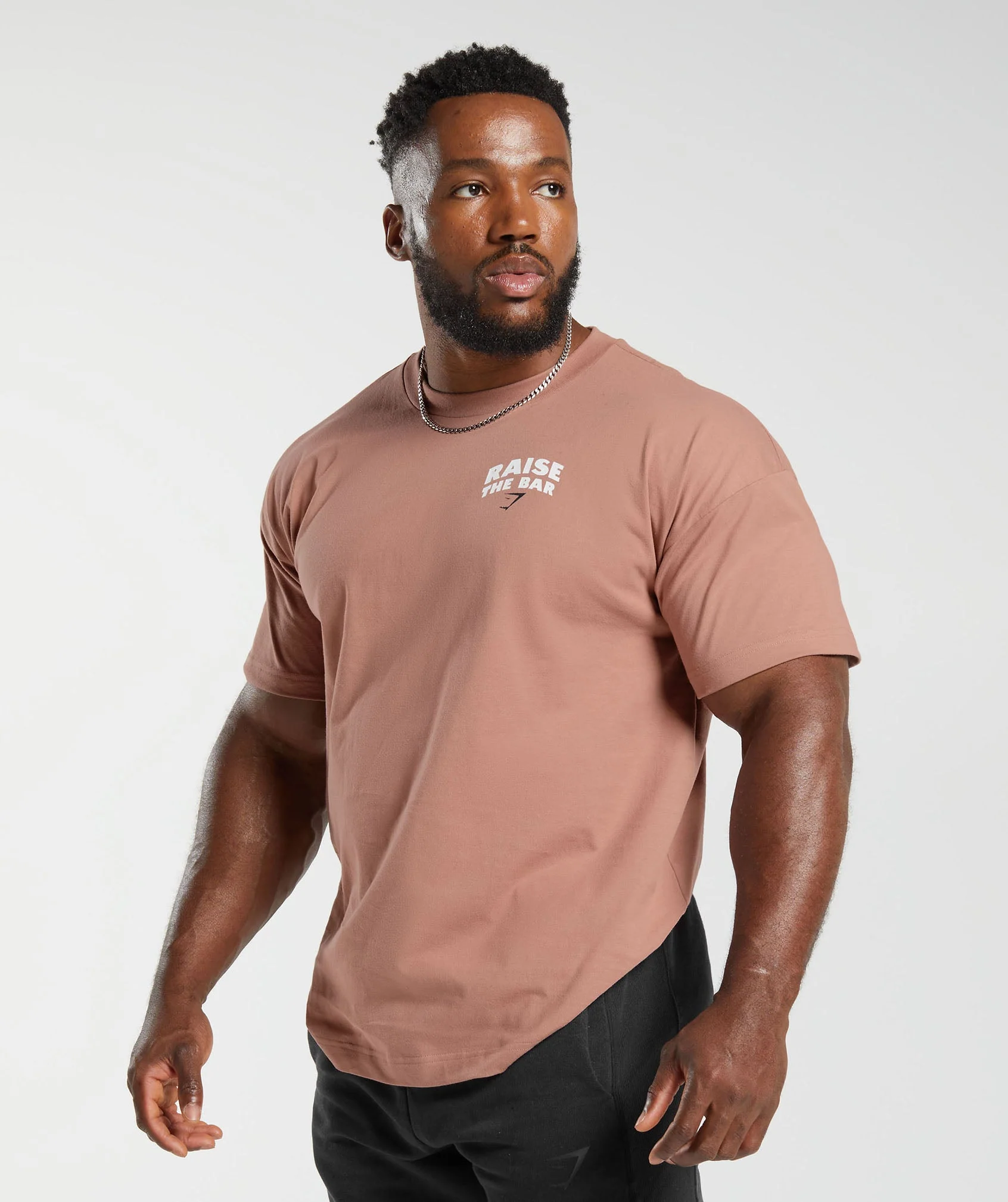 Gymshark Raise the Bar T-Shirt - Faded Pink - Image 3