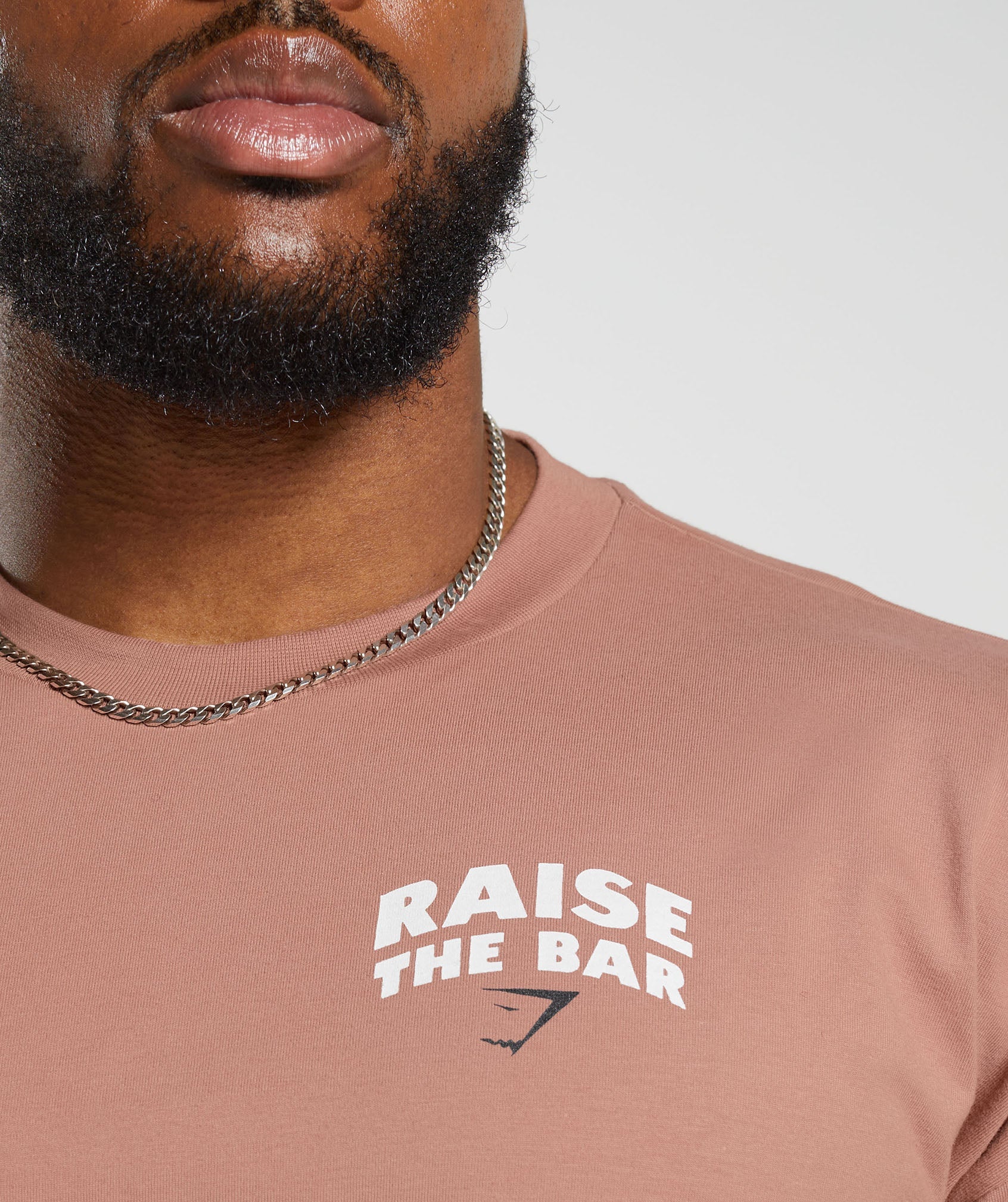 Gymshark Raise the Bar T-Shirt - Faded Pink - Image 5