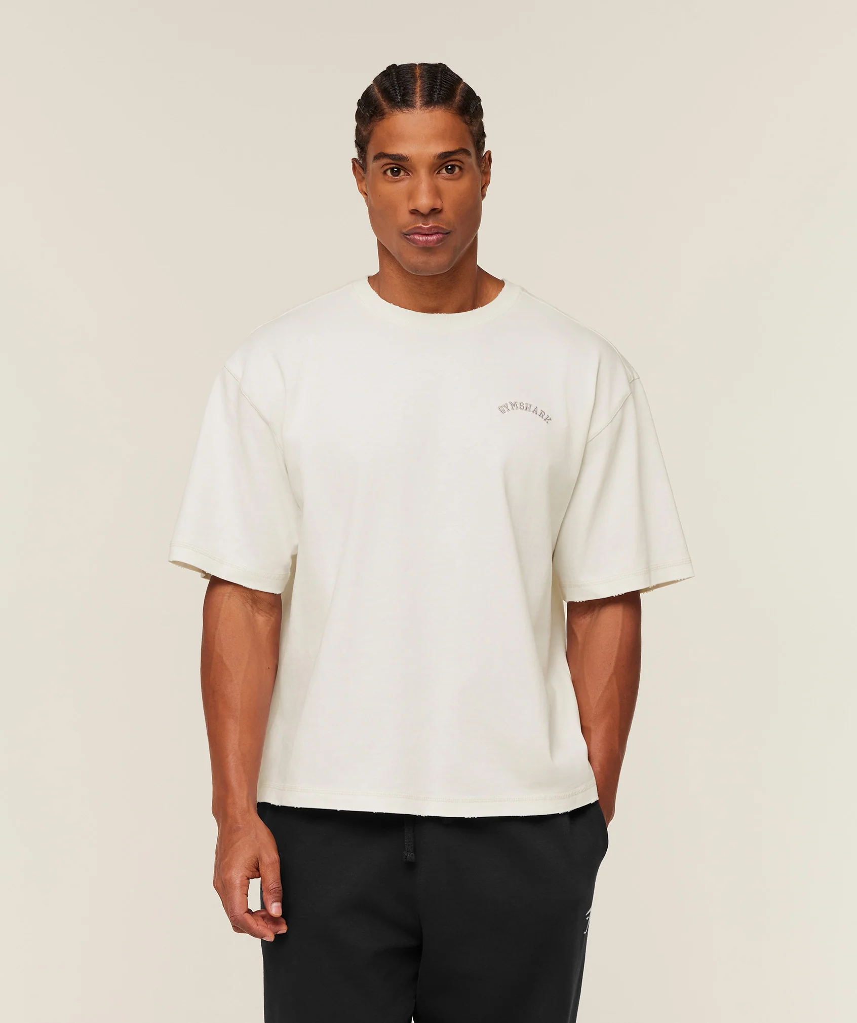 Gymshark Re-Rack T-Shirt - GS Soft White - Image 2