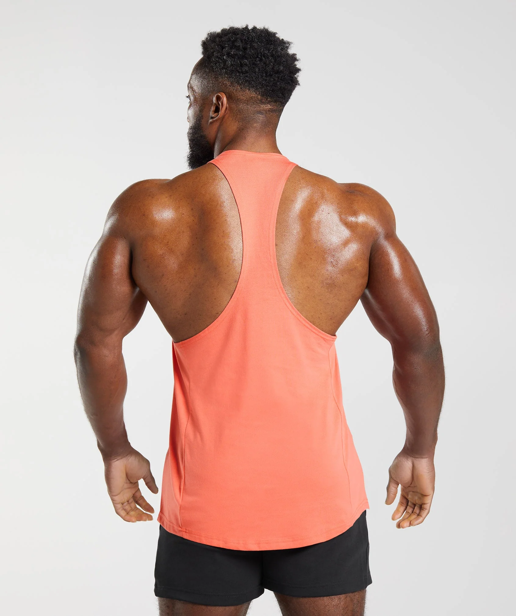 Gymshark React Stringer - Aerospace Orange - Image 2