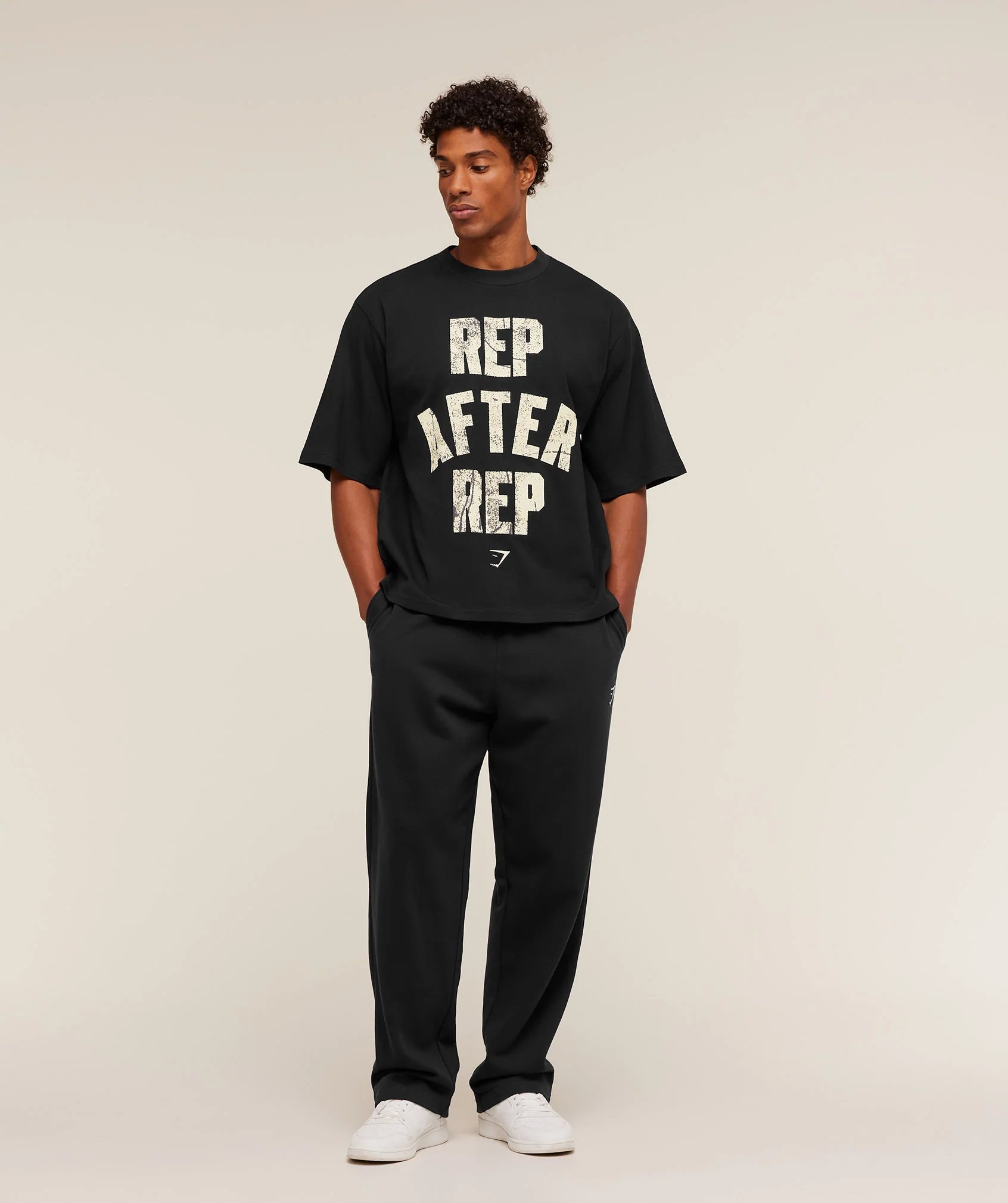 Gymshark Rep After Rep T-Shirt - Black - Image 4
