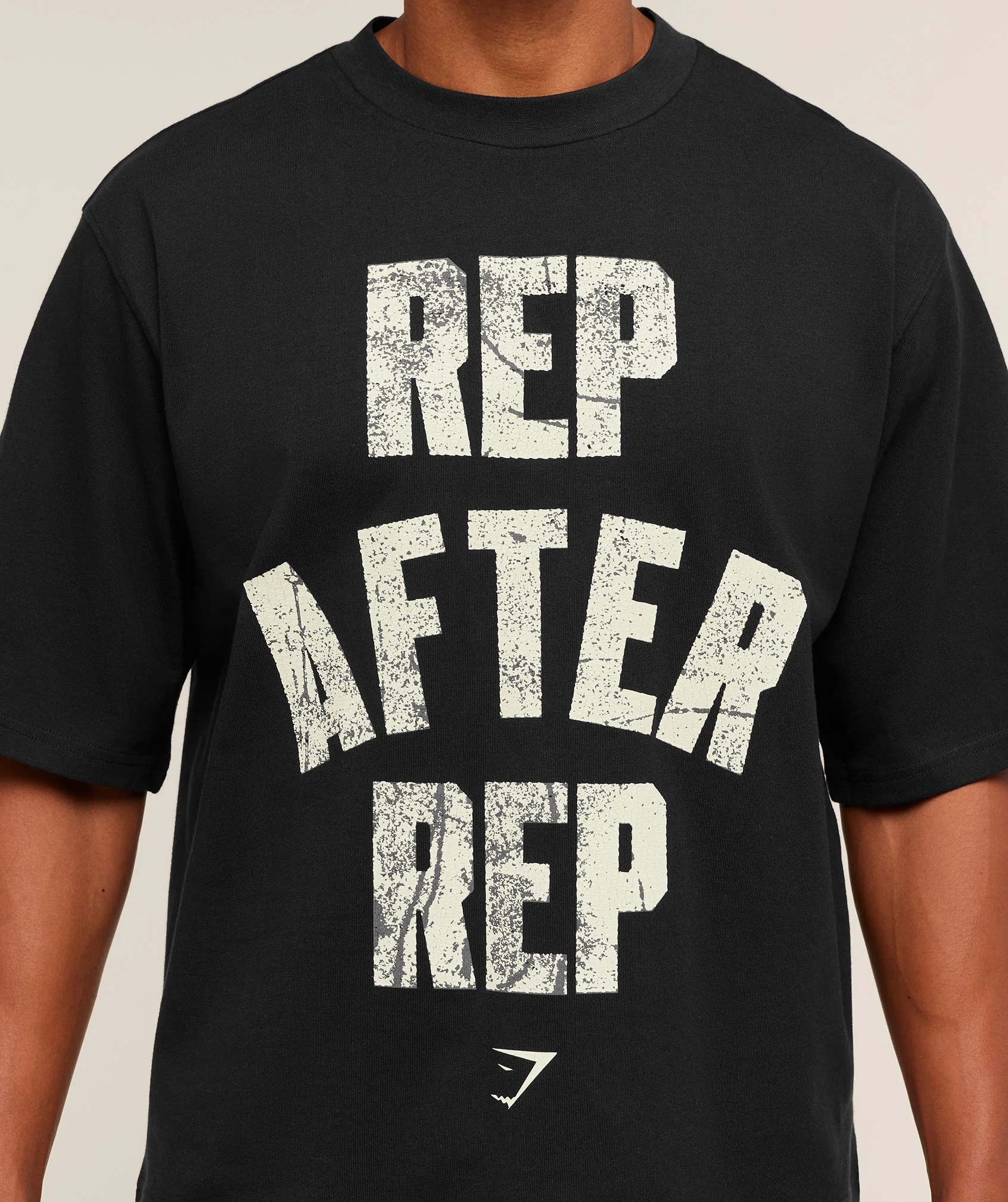 Gymshark Rep After Rep T-Shirt - Black - Image 6