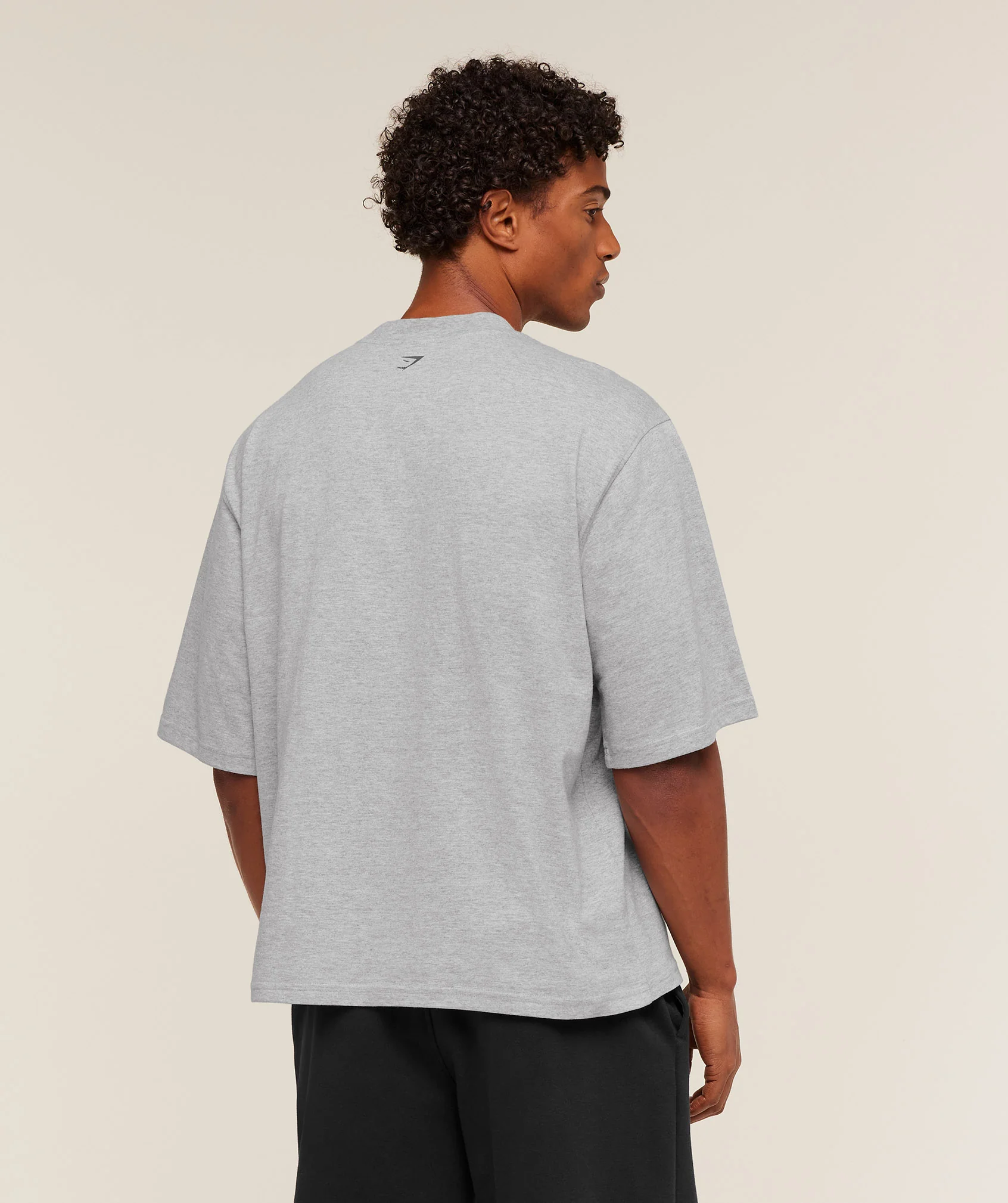 Gymshark Rep After Rep T-Shirt - Light Grey Core Marl - Image 2