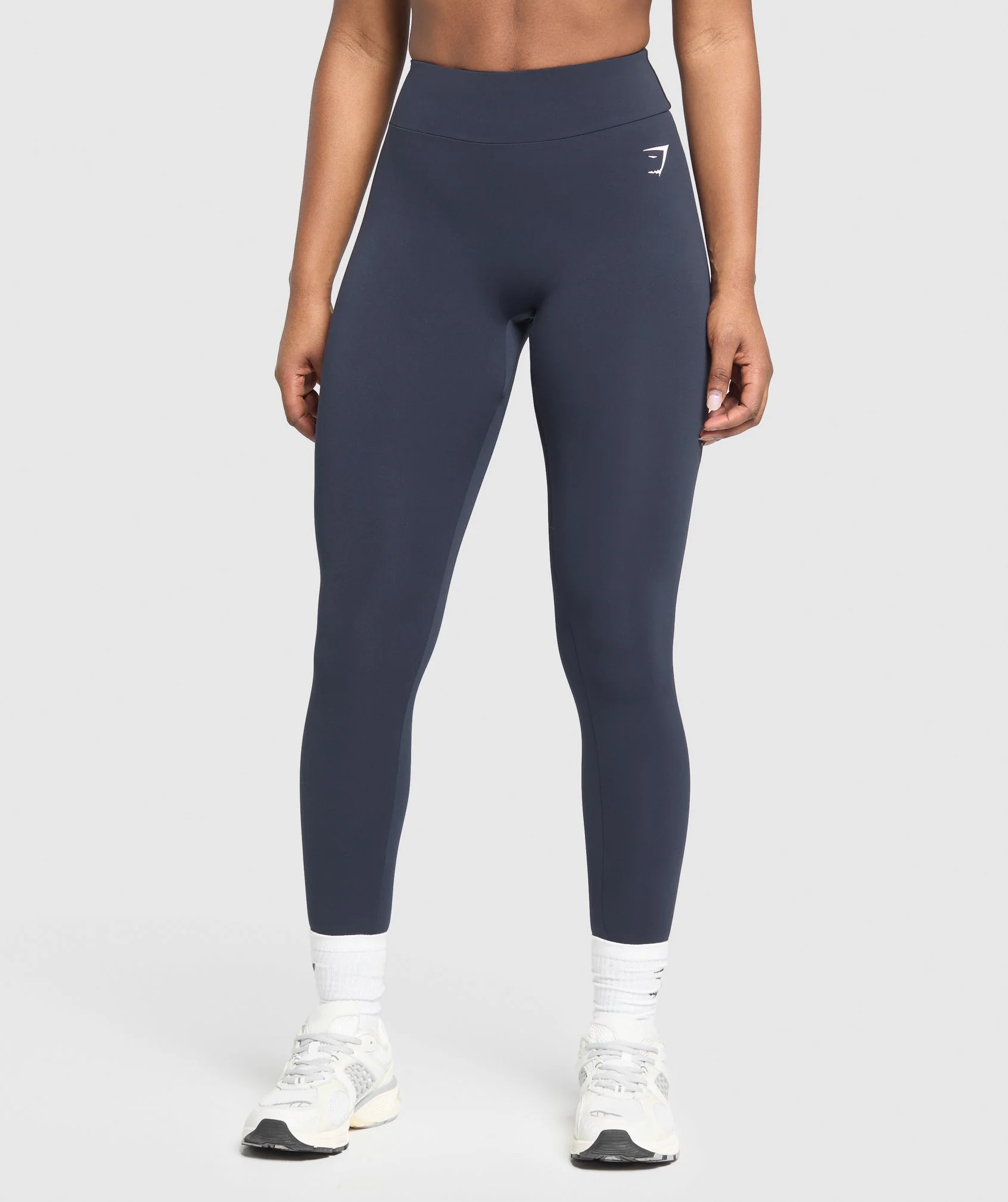 Gymshark Power Regular Leggings - Heavy Blue