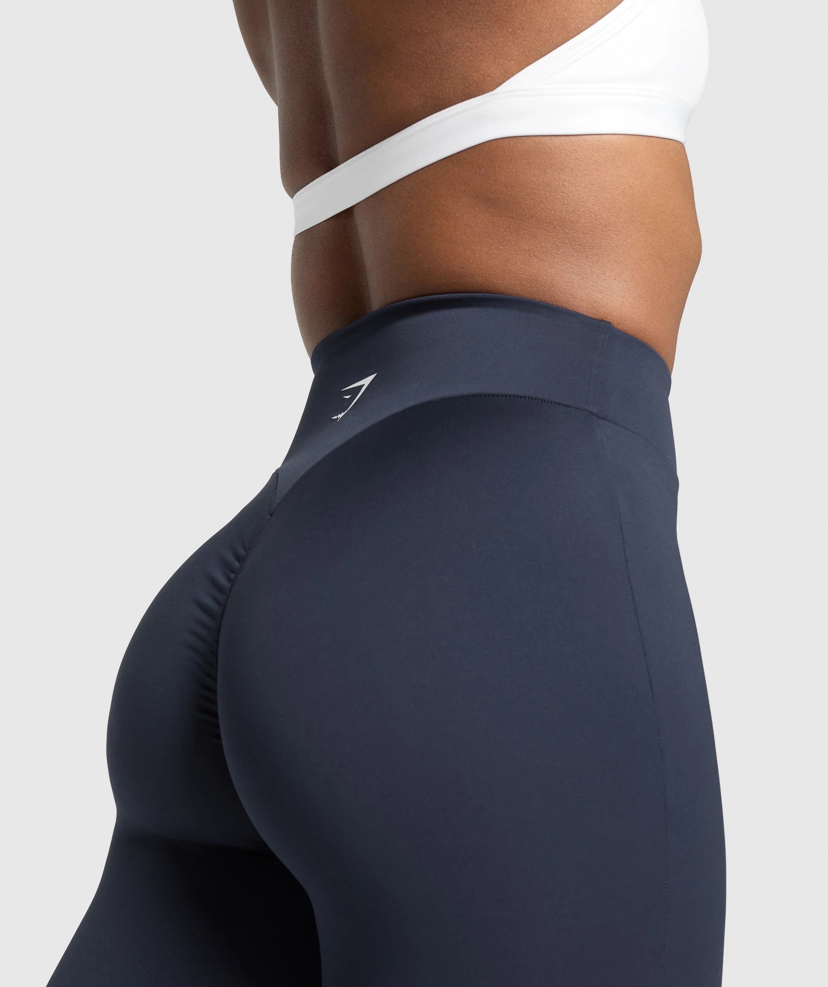 Gymshark Power Regular Leggings - Heavy Blue - Image 5