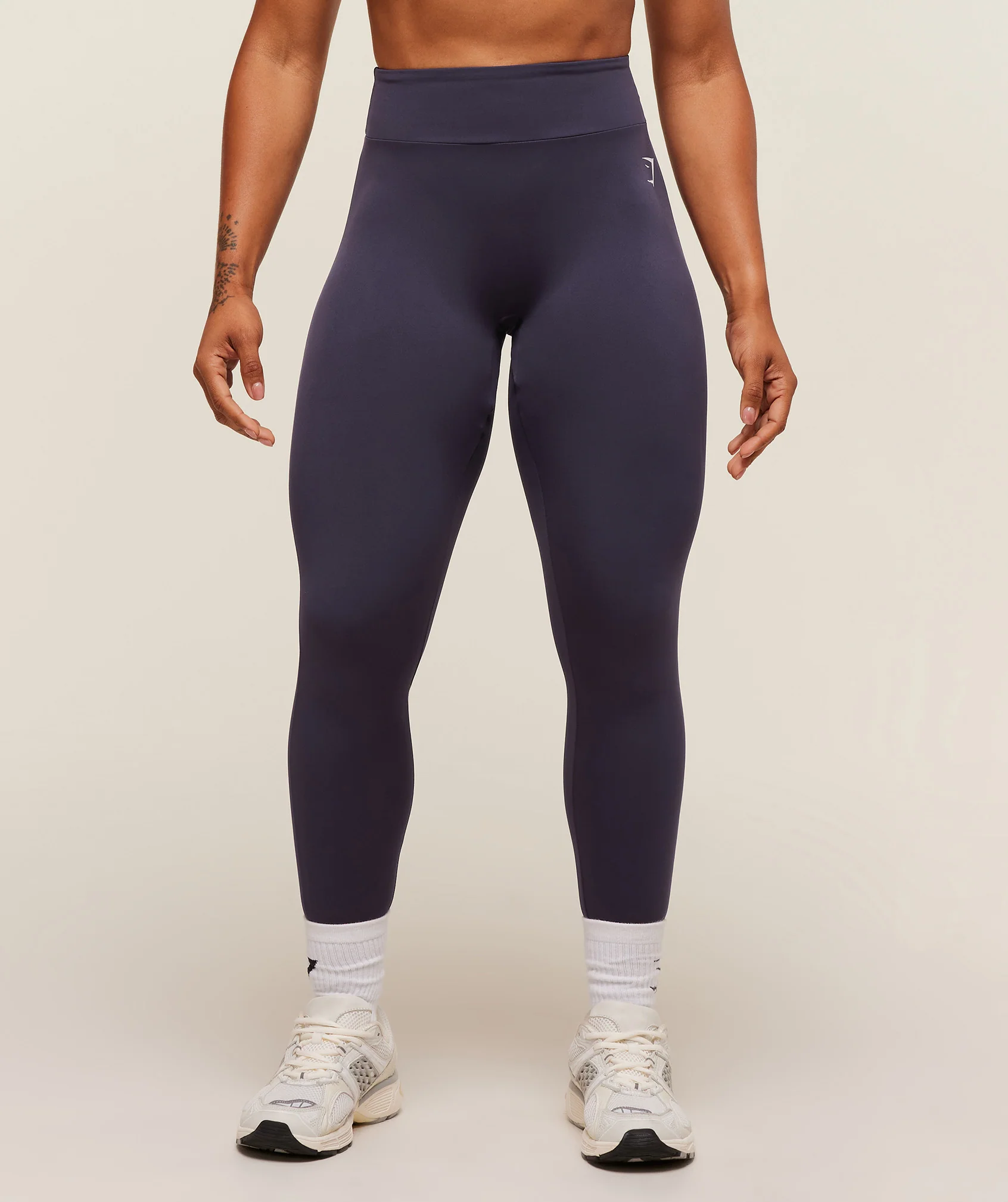 Gymshark Power Regular Leggings - Midnight Purple