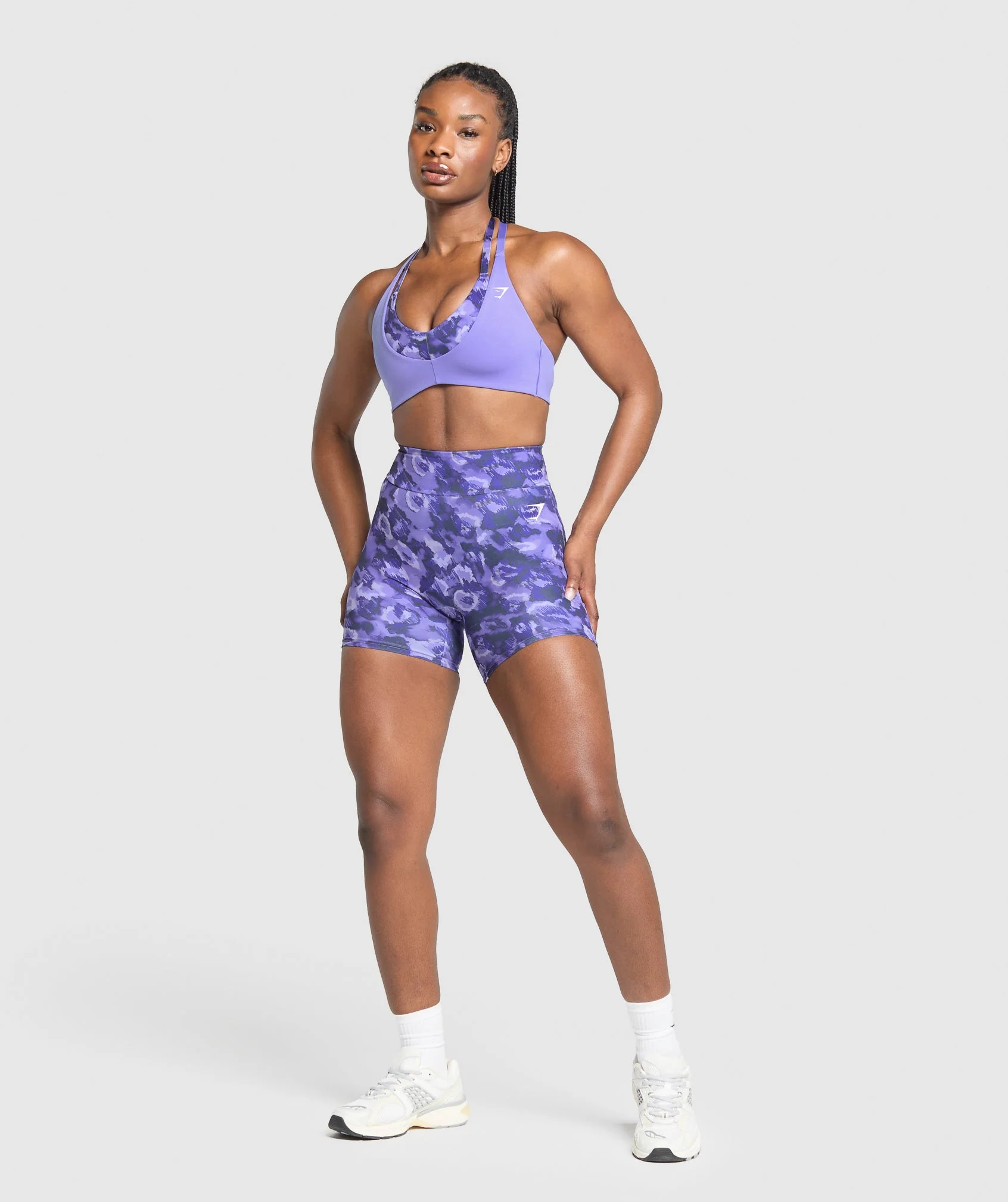 Gymshark Reps T Back Sports bRa - Record Purple/Fresh Lilac - Image 4