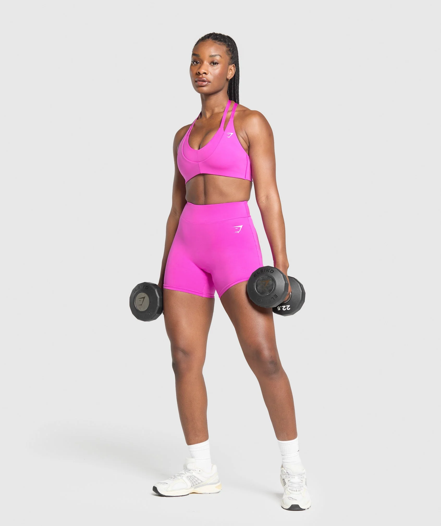 Gymshark Reps T Back Sports bRa - Vibrant Pink - Image 4