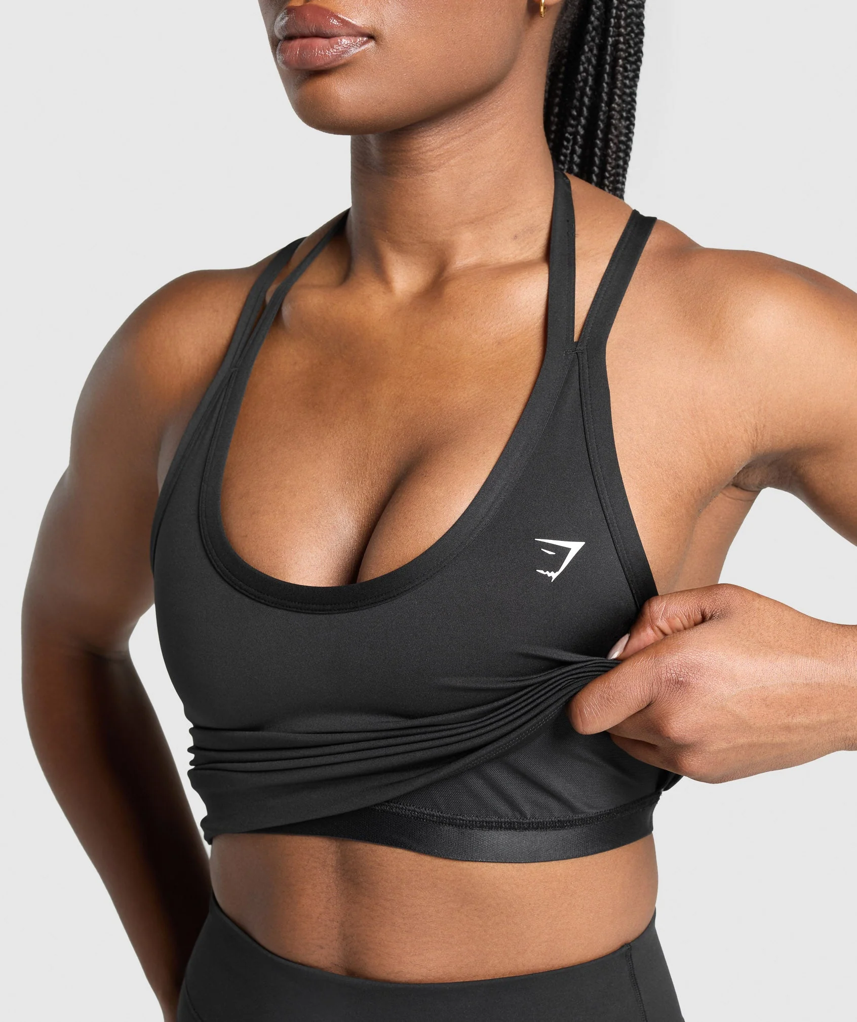 Gymshark Reps Tank - Black - Image 5
