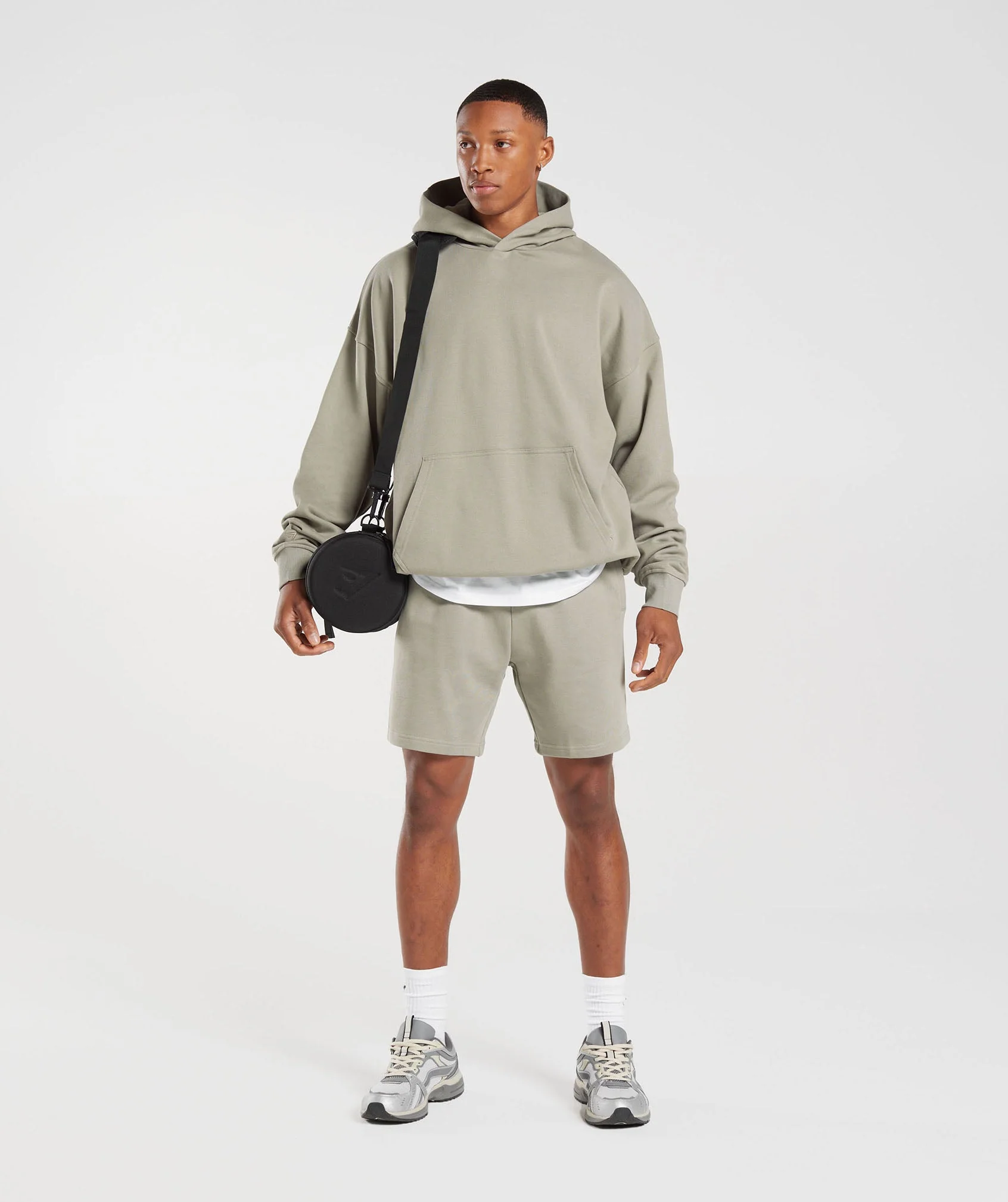 Gymshark Rest Day Essentials Hoodie - Ecru Brown - Image 4