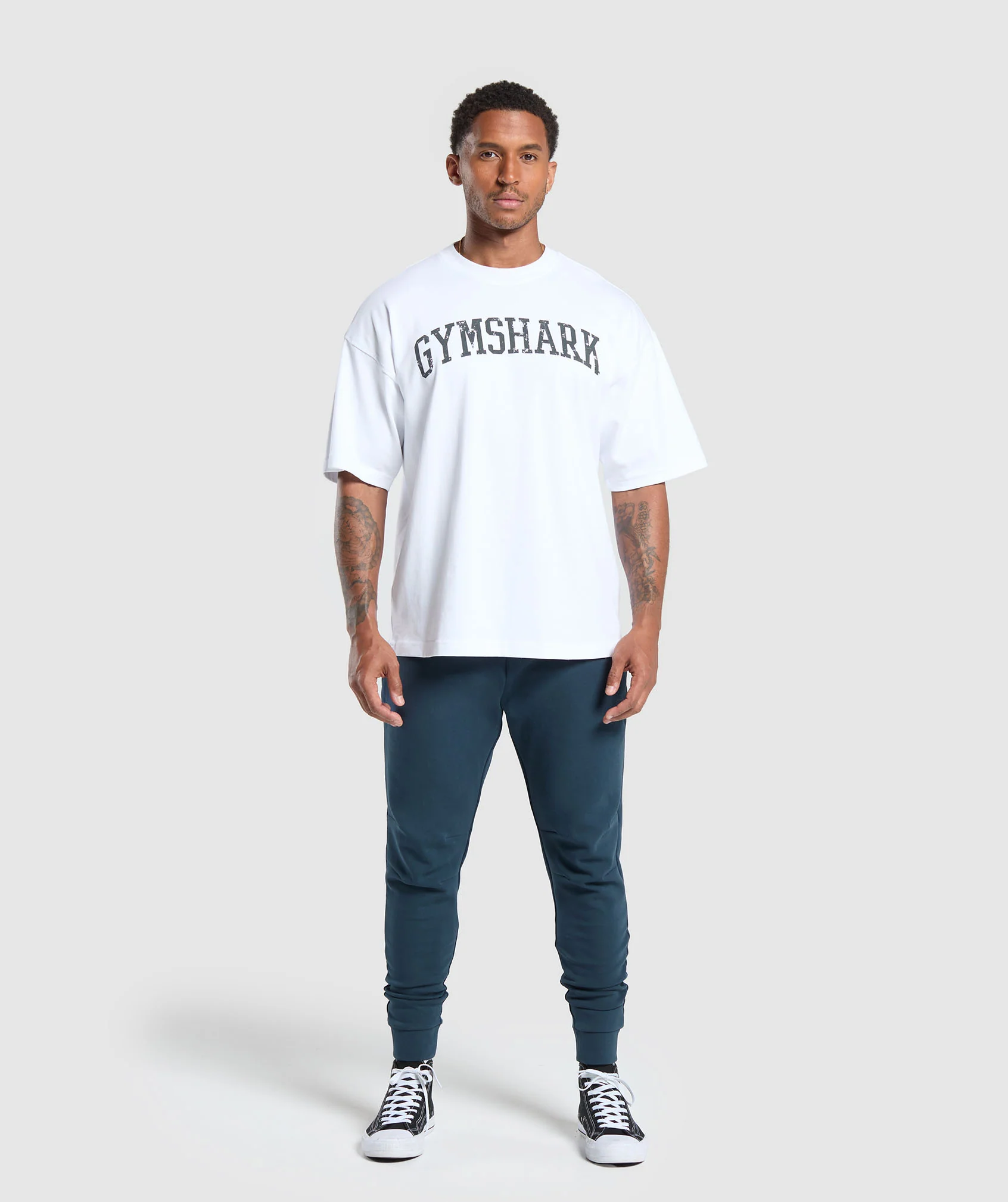 Gymshark Rest Day Knit Joggers - Navy - Image 4