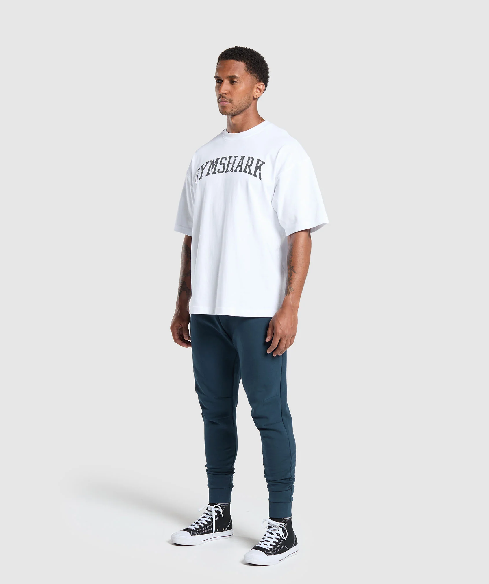 Gymshark Rest Day Knit Joggers - Navy - Image 5