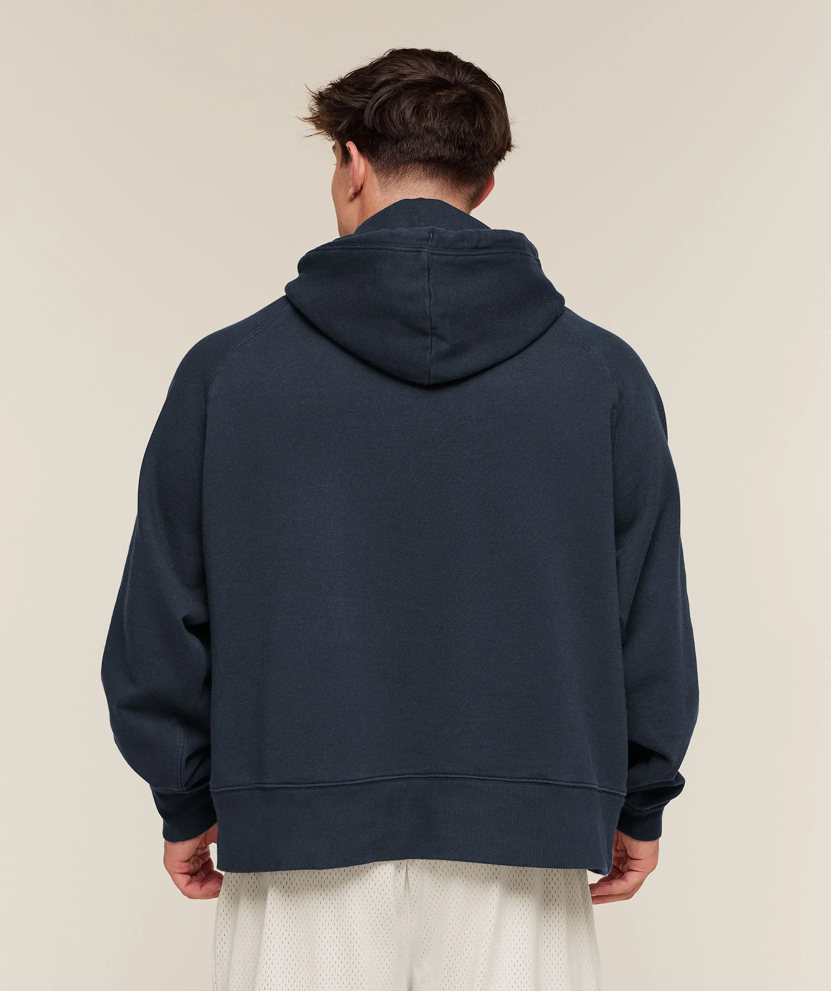Gymshark Retro Collegiate Graphic Hoodie - Heavy Blue - Image 2