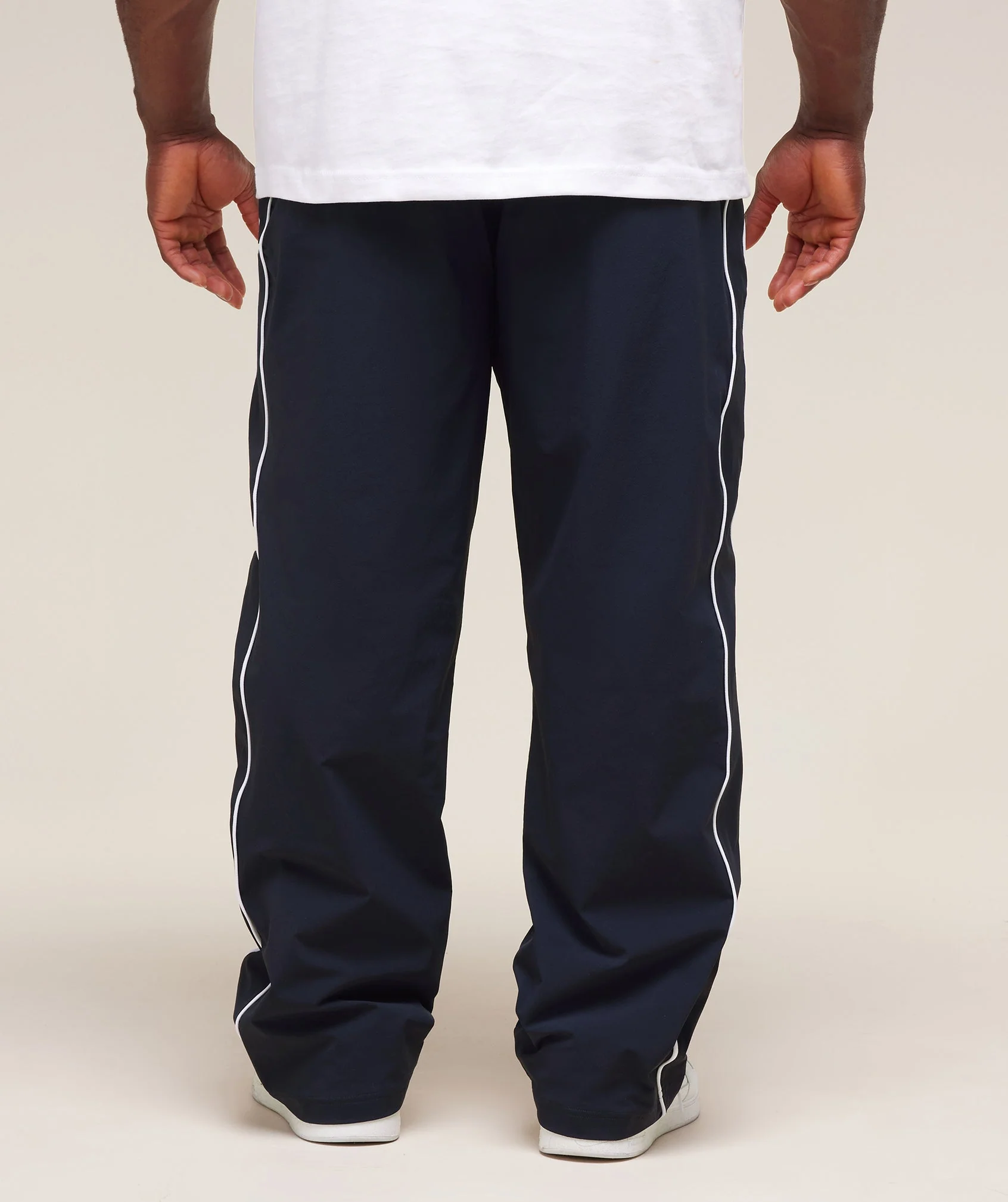 Gymshark Retro Crinkle Track Pants - Heavy Blue - Image 8