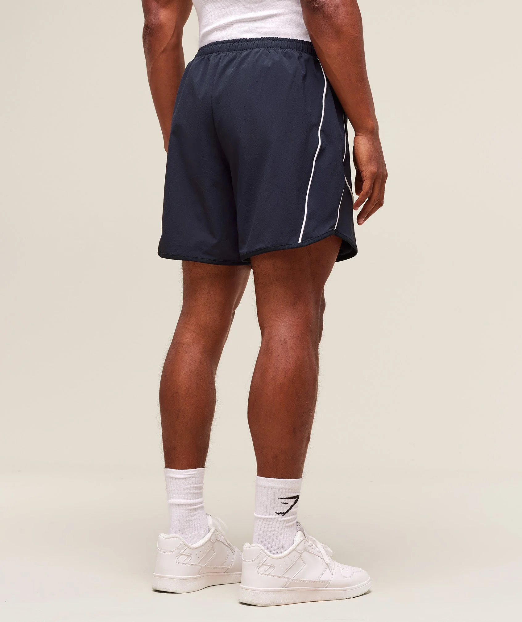Gymshark Retro Shorts - Heavy Blue - Image 3