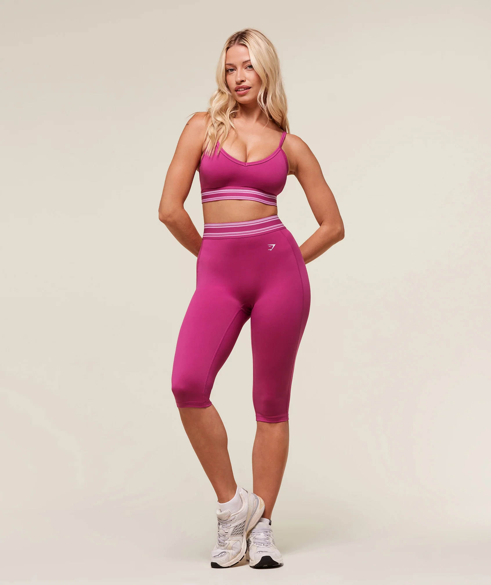 Gymshark Retro Sports Bra - Winning Pink - Image 6