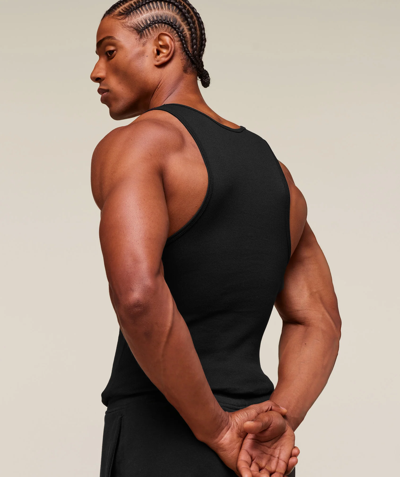 Gymshark Ribbed Tank 3 Pack - Black - Image 5
