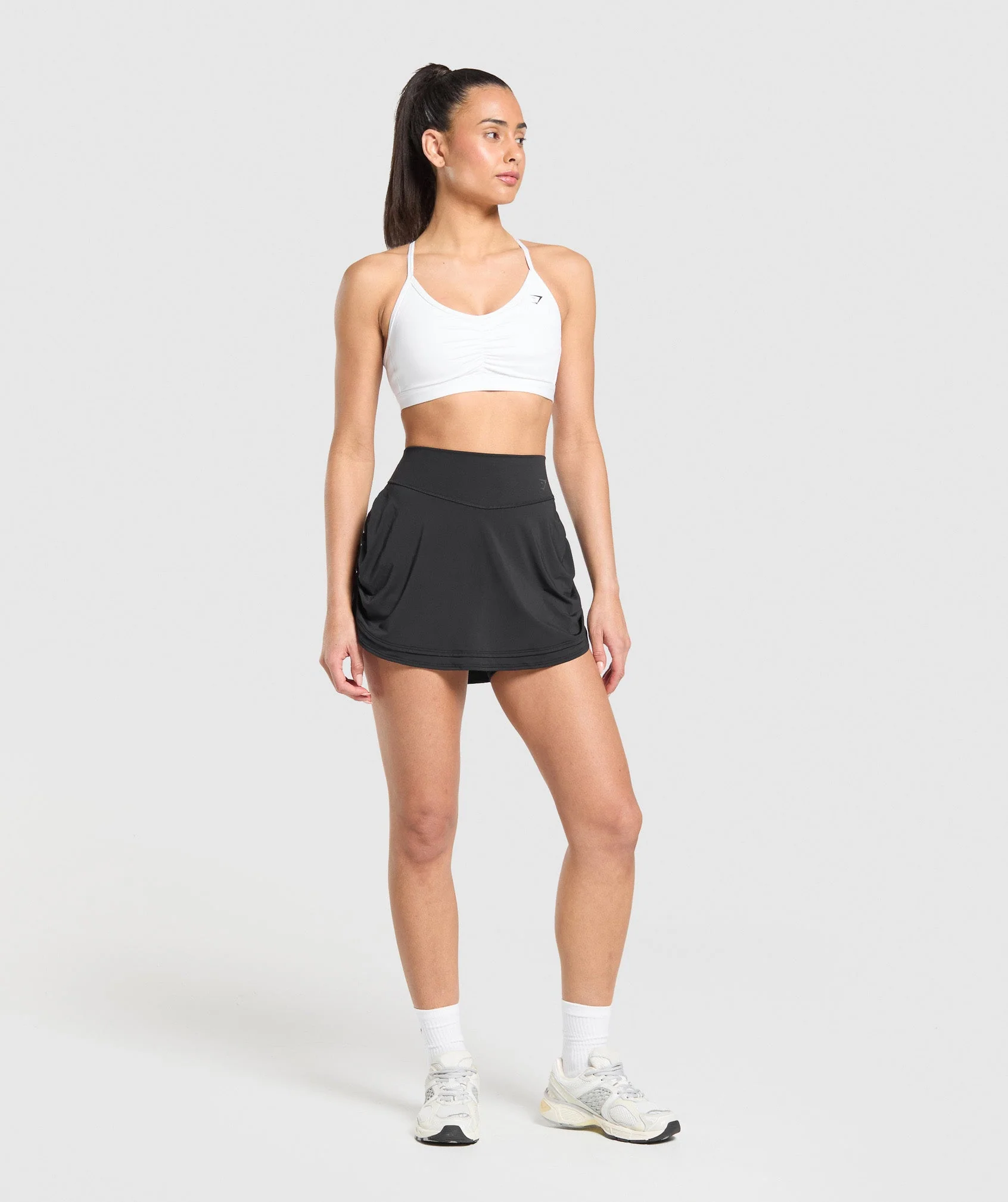 Gymshark Ruched Skort - Black - Image 4