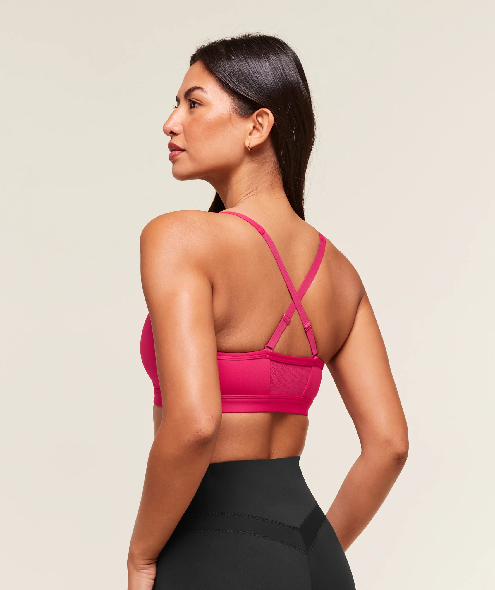 Gymshark Ruched Sports Bra - Build Pink - Image 2