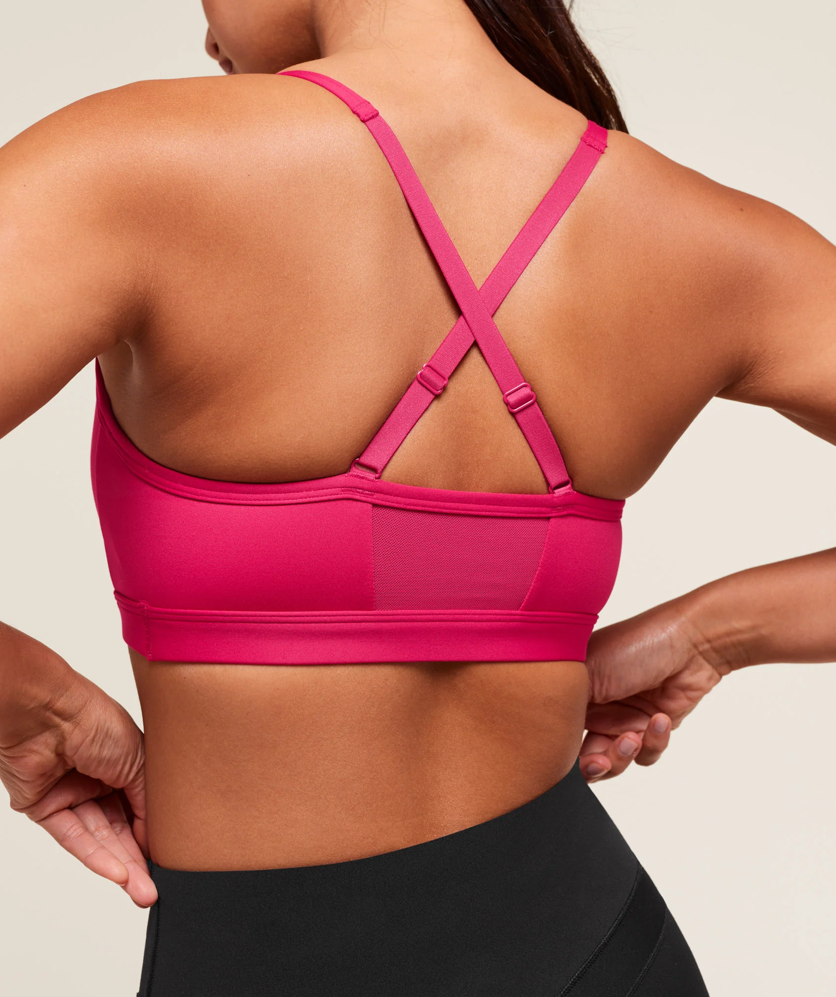 Gymshark Ruched Sports Bra - Build Pink - Image 4