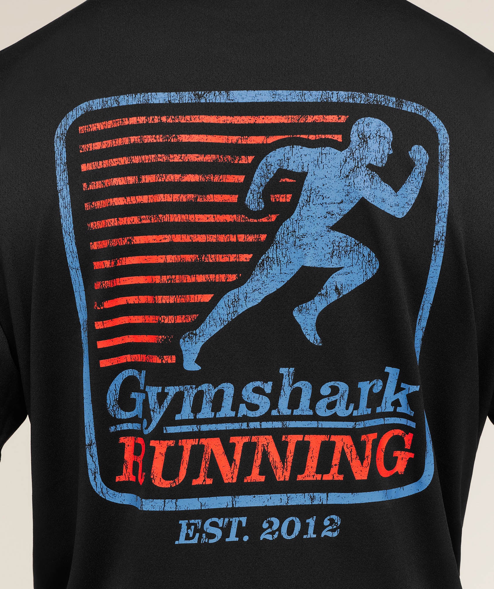 Gymshark Run Club Graphic T-Shirt - GS Black - Image 7