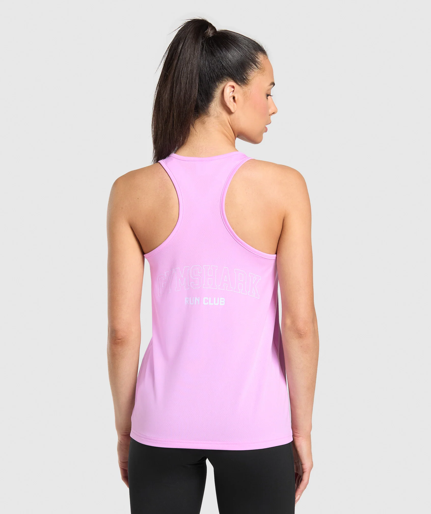 Gymshark Run Club Graphic Tank - Sour Pink - Image 2