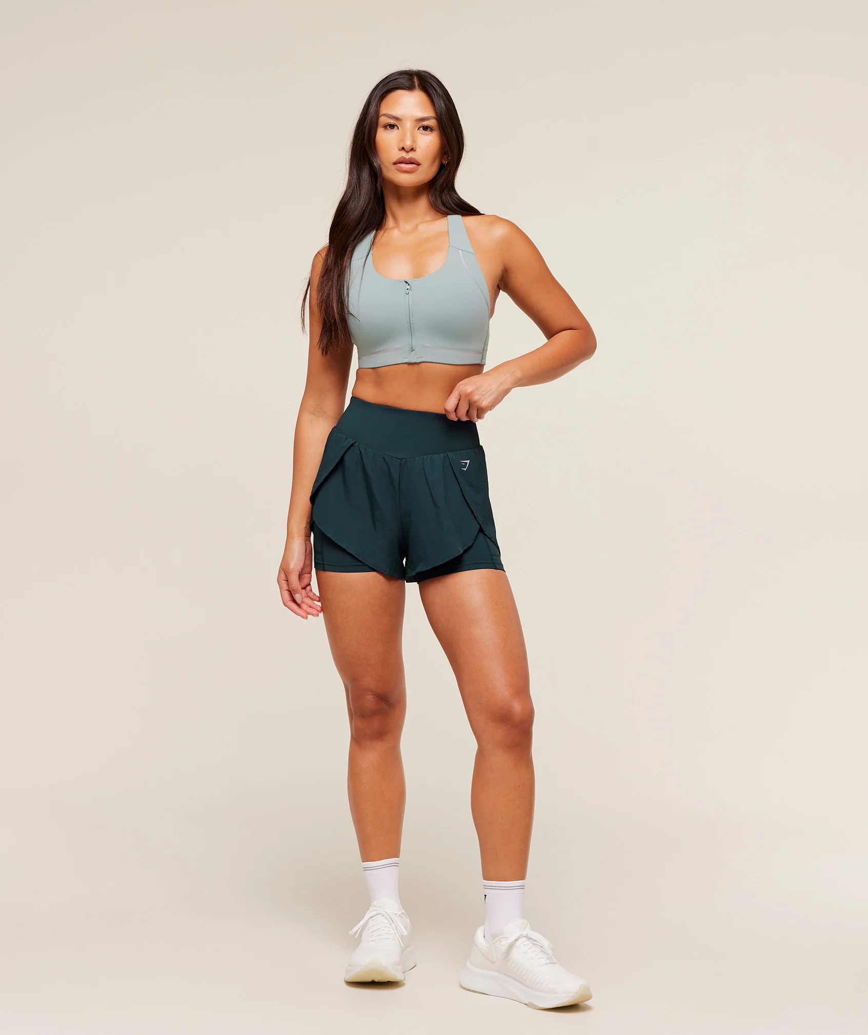 Gymshark Running 2-in-1 Shorts - Deep Petrol Blue - Image 4