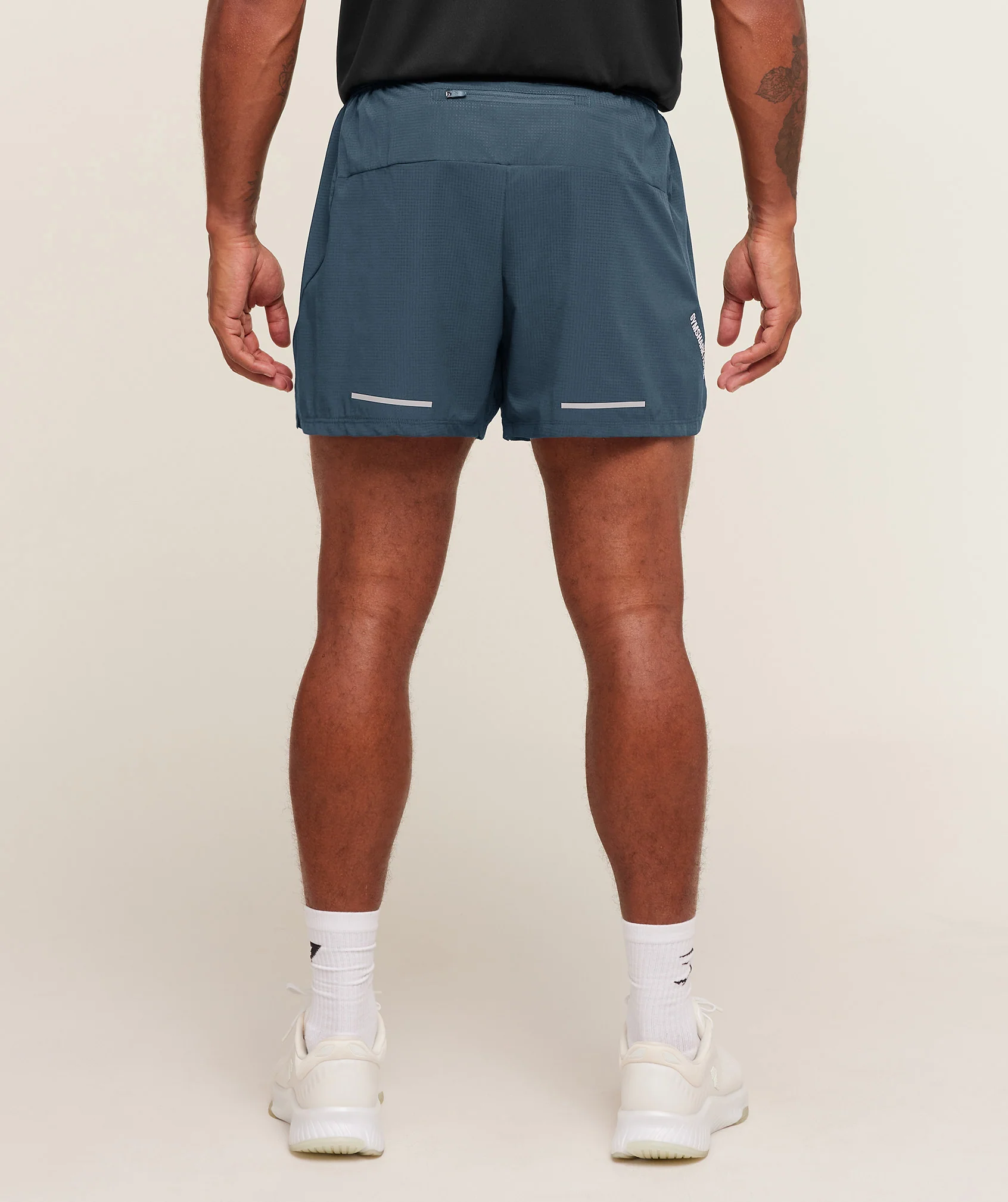 Gymshark Running 5" Shorts - GS Stealth Blue - Image 3