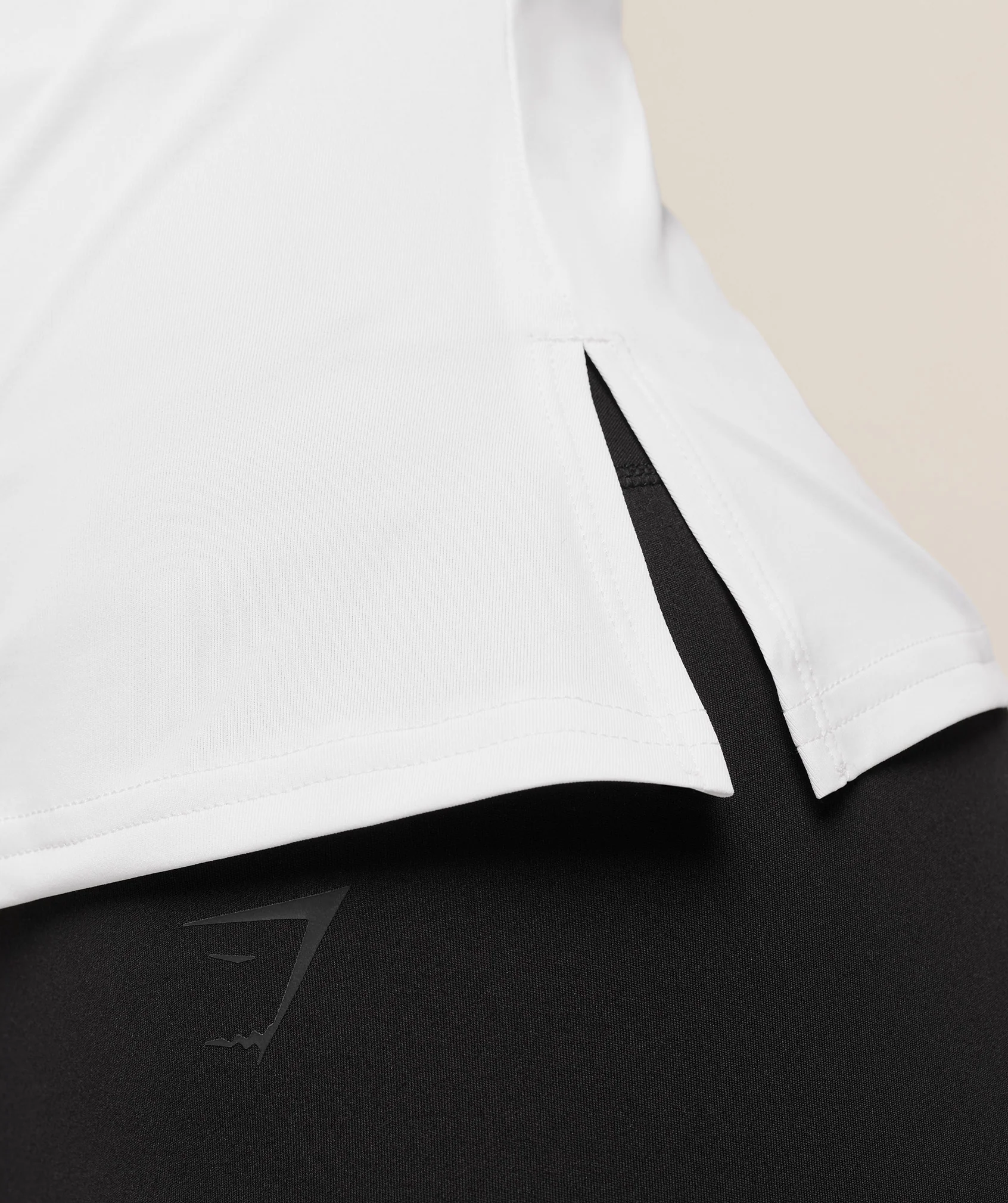 Gymshark Running Back Vent T-Shirt - White - Image 7