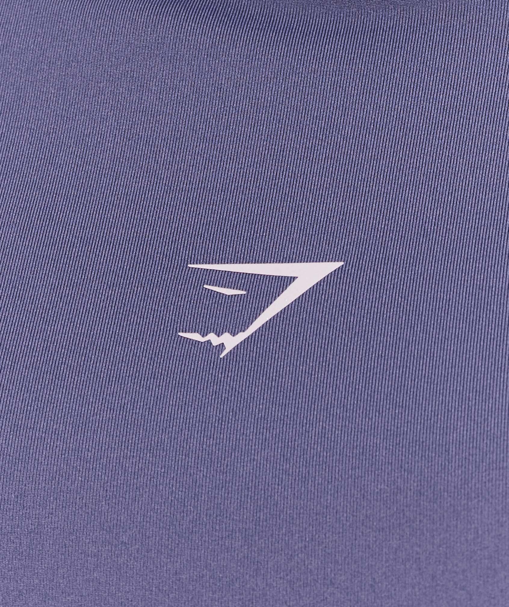Gymshark Running Back Vent T-Shirt - Weighted Purple - Image 6