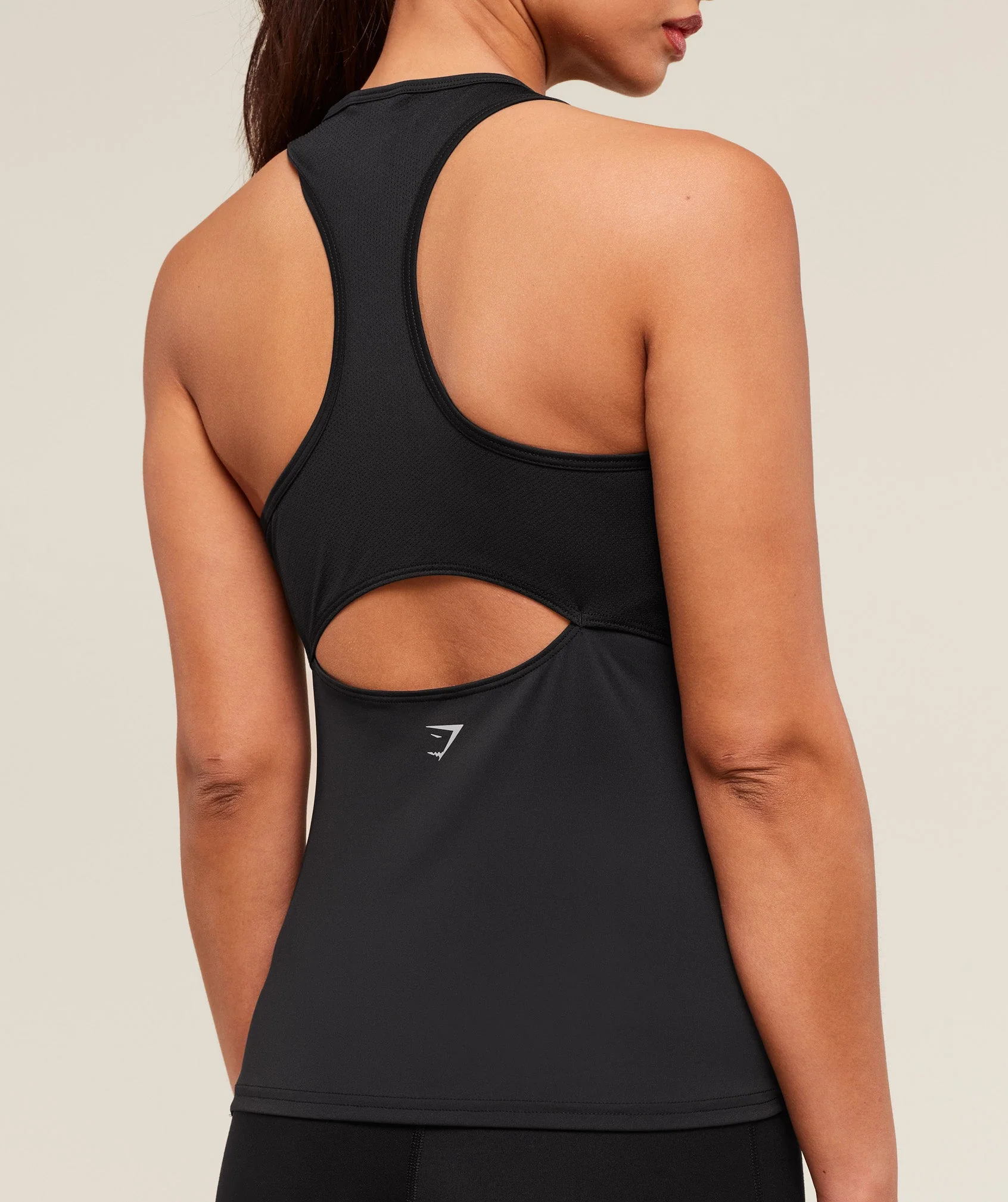 Gymshark Running Back Vent Tank - Black - Image 5