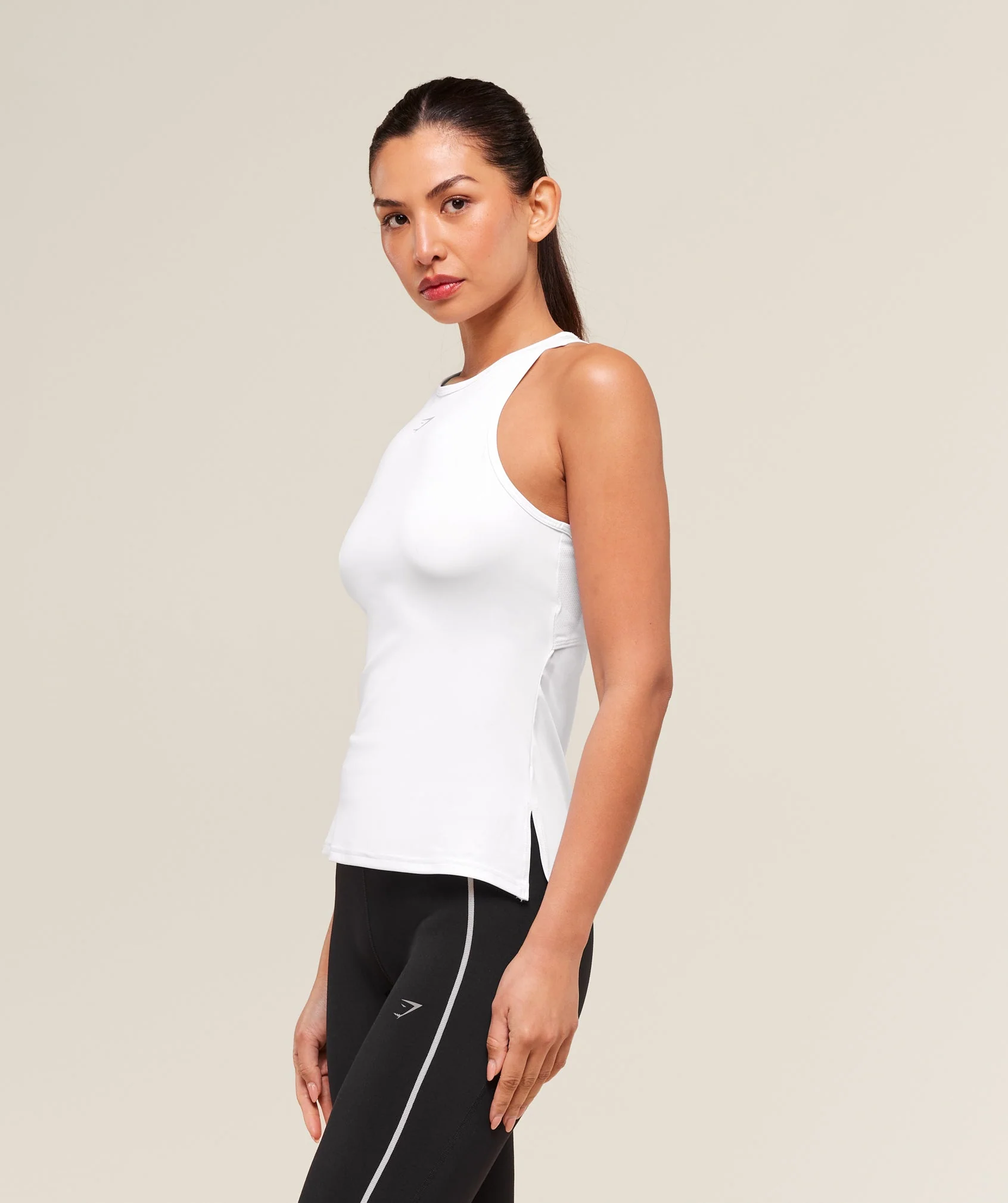 Gymshark Running Back Vent Tank - White - Image 3