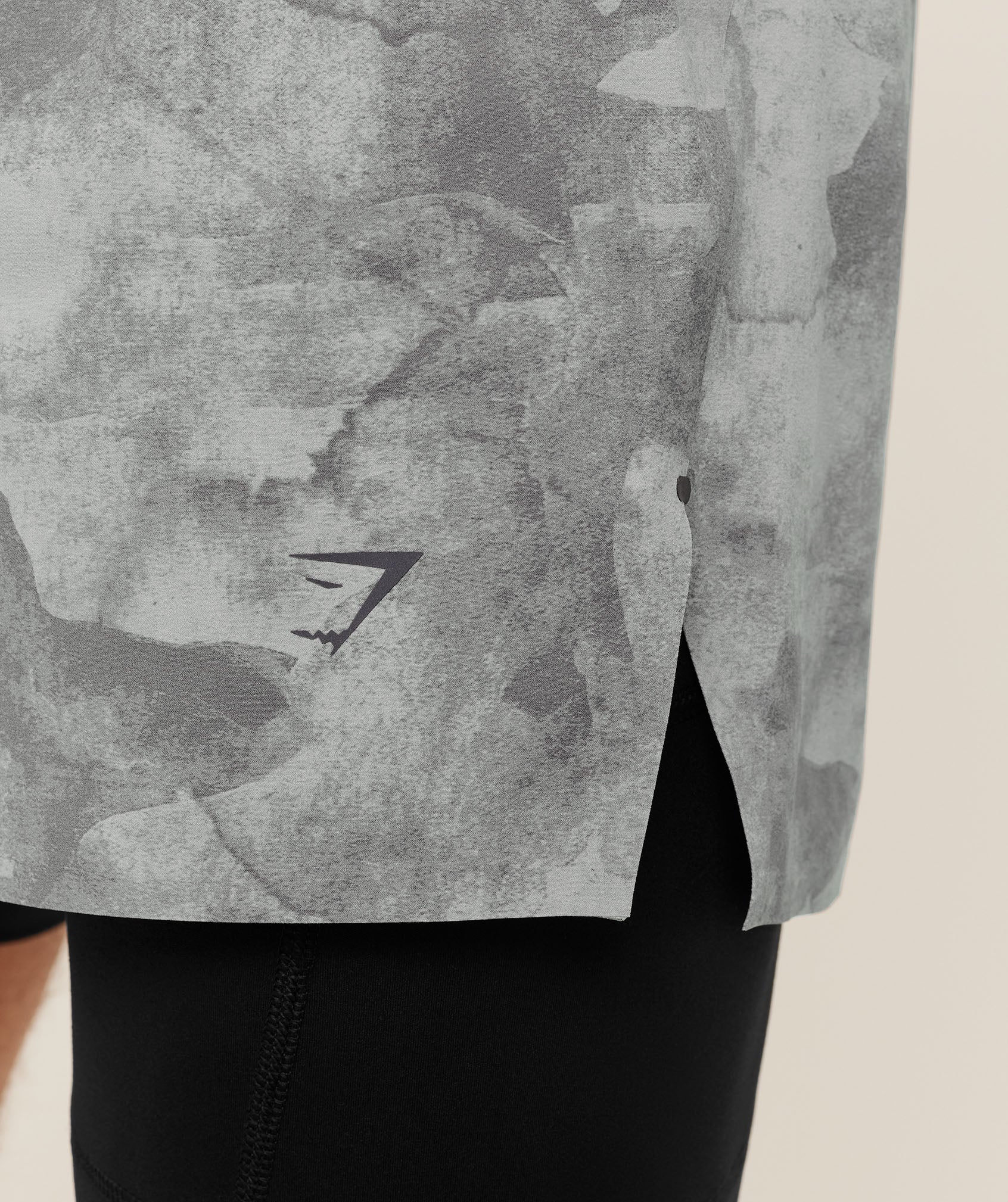 Gymshark Running Elite 2 in 1 5" Shorts - Smokey Grey/Black - Image 8