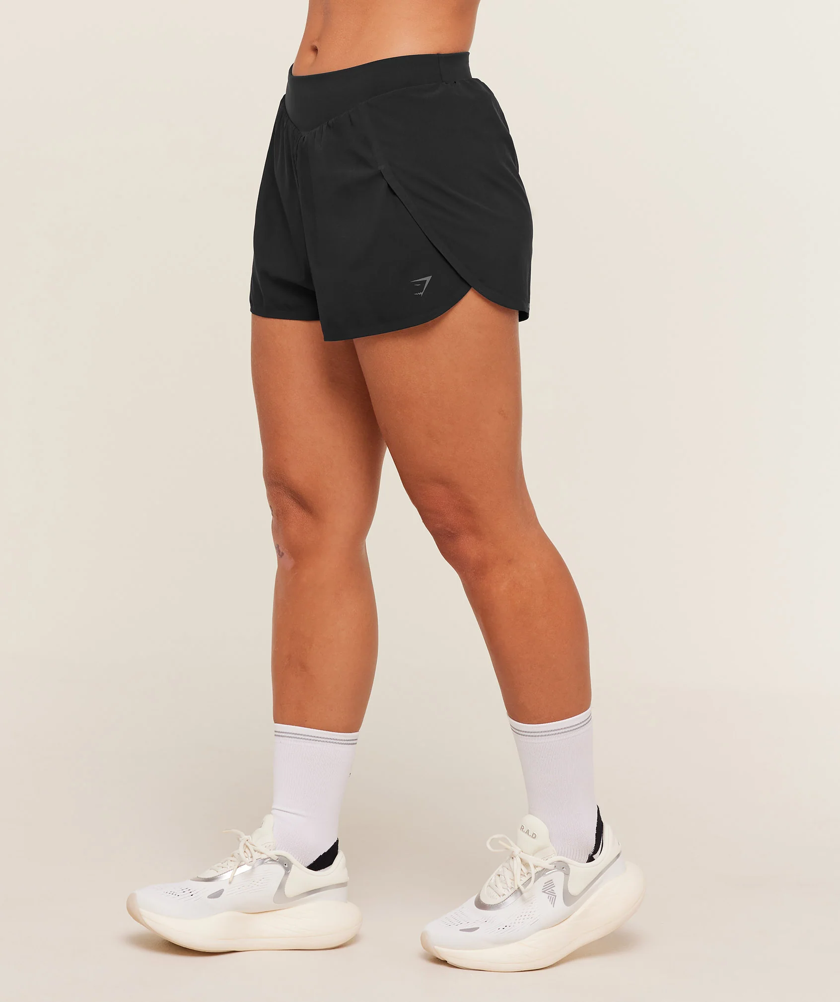 Gymshark Running Elite 4" Loose Fit Shorts - Black - Image 4