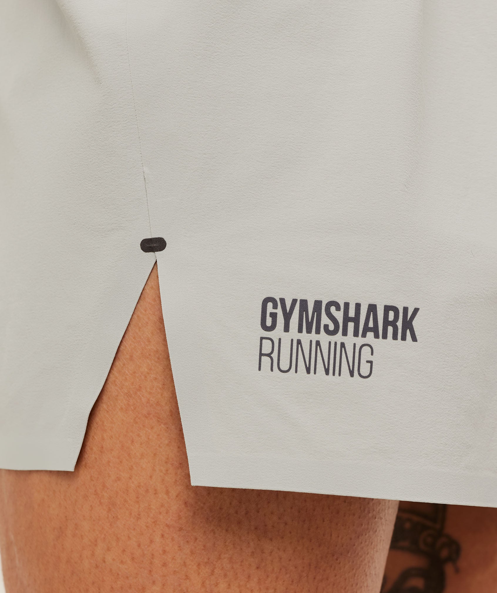 Gymshark Running Elite 5" Shorts - Stone Grey - Image 5