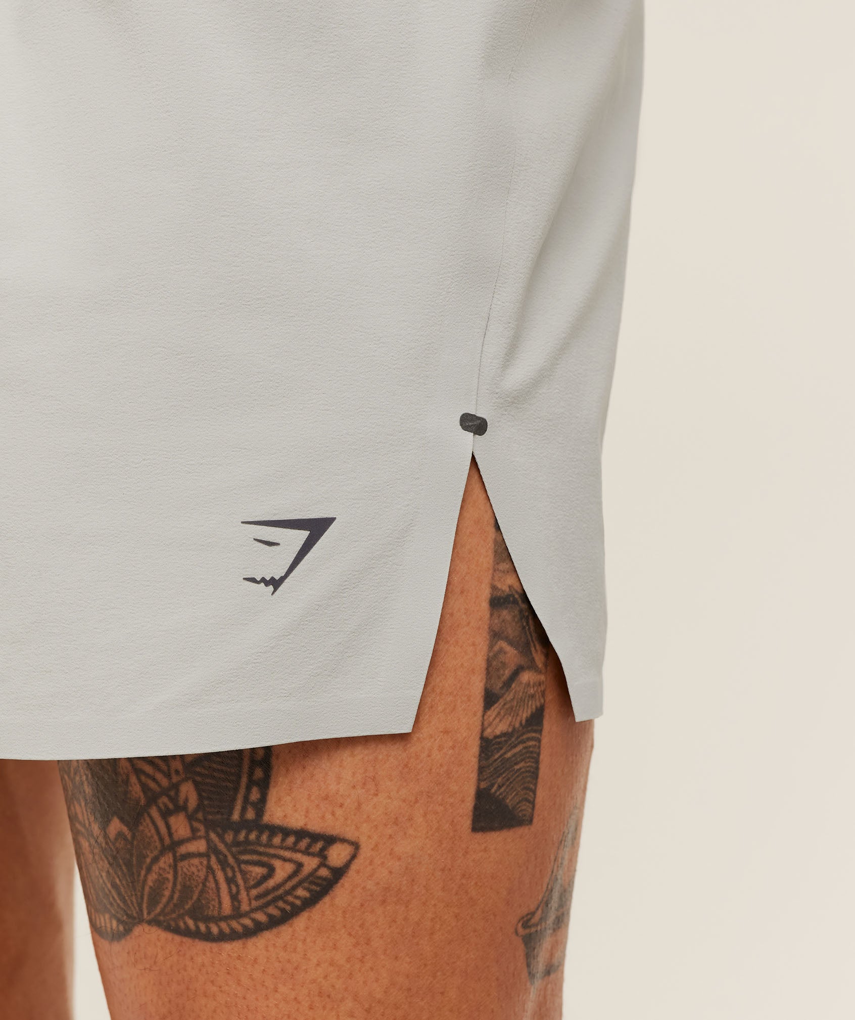 Gymshark Running Elite 5" Shorts - Stone Grey - Image 6