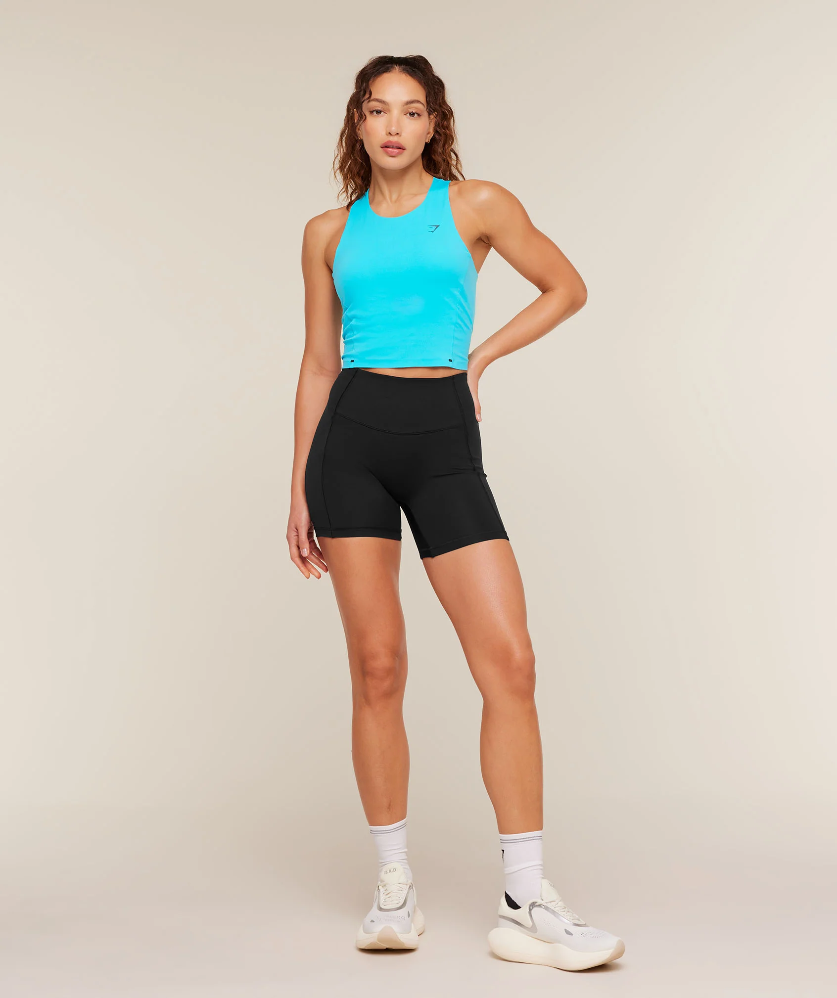 Gymshark Running Elite 6" Tight Fit Shorts - Black - Image 4