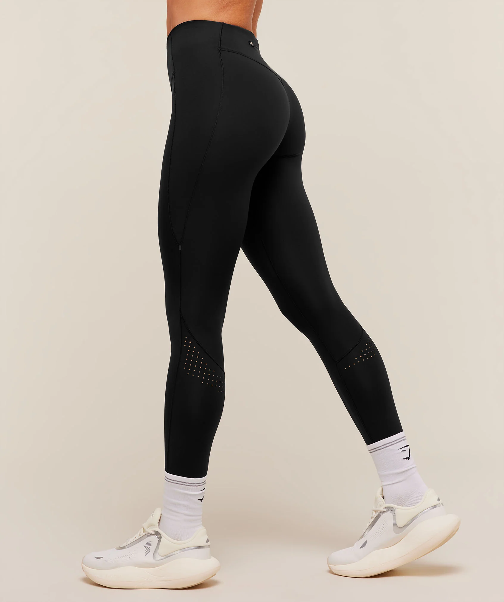 Gymshark Running Elite Leggings - Black - Image 3