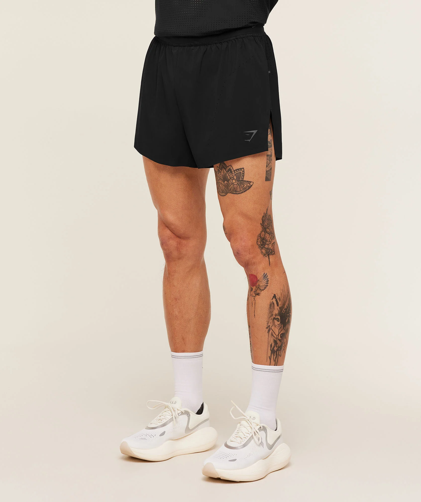 Gymshark Running Elite Race 5" Shorts - Black - Image 3