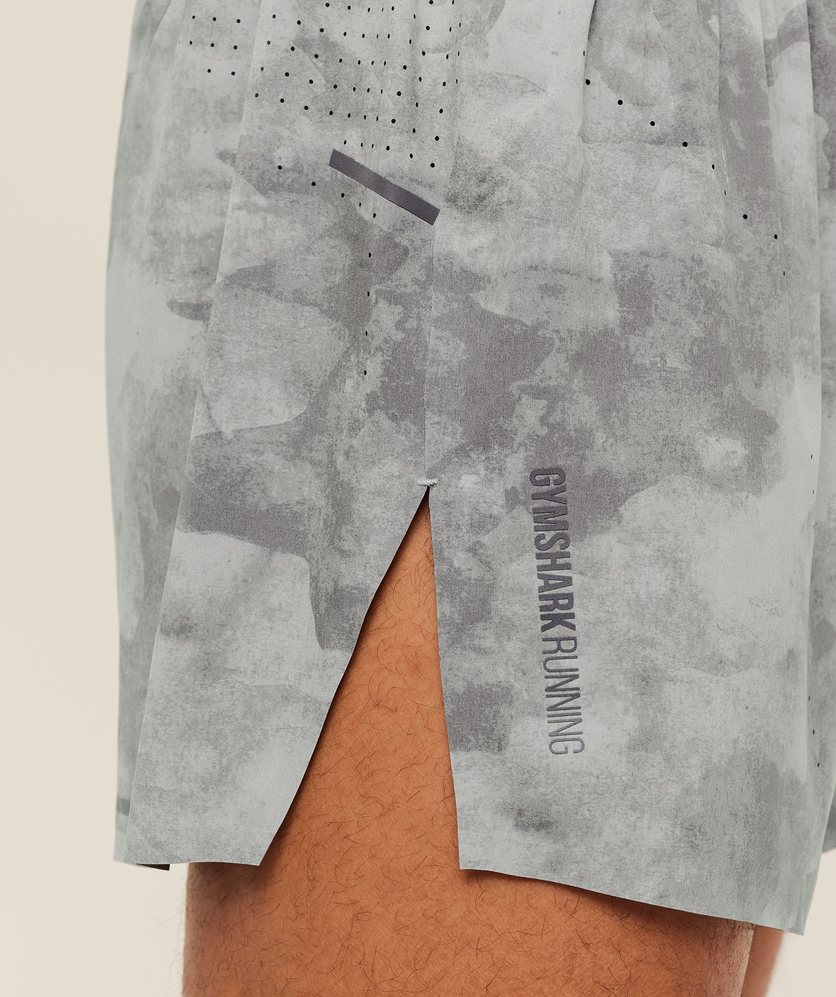 Gymshark Running Elite Race 5" Shorts - Smokey Grey - Image 7