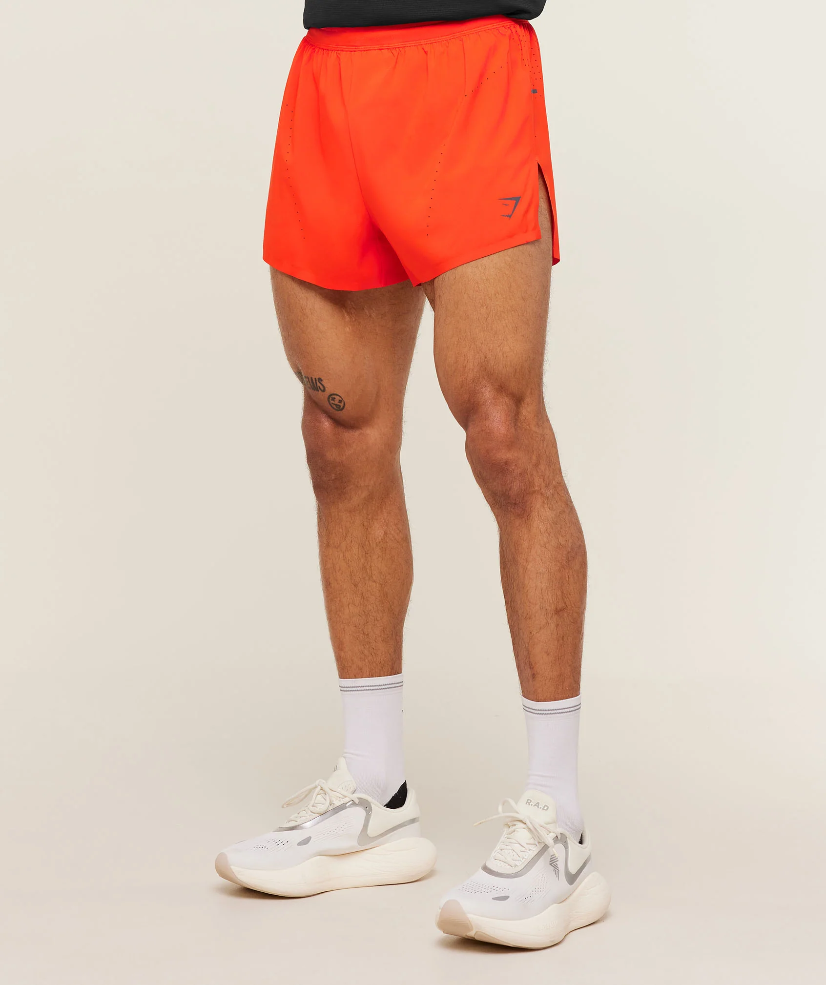 Gymshark Running Elite Race 5" Shorts - Electric Orange - Image 3