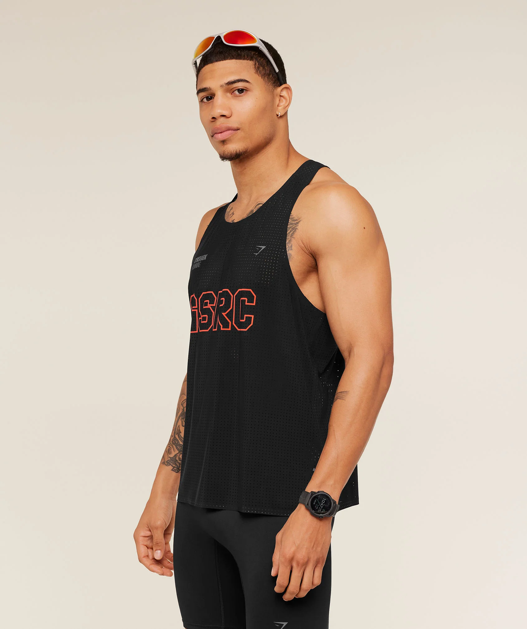 Gymshark Running Elite Race Vest - Black - Image 4