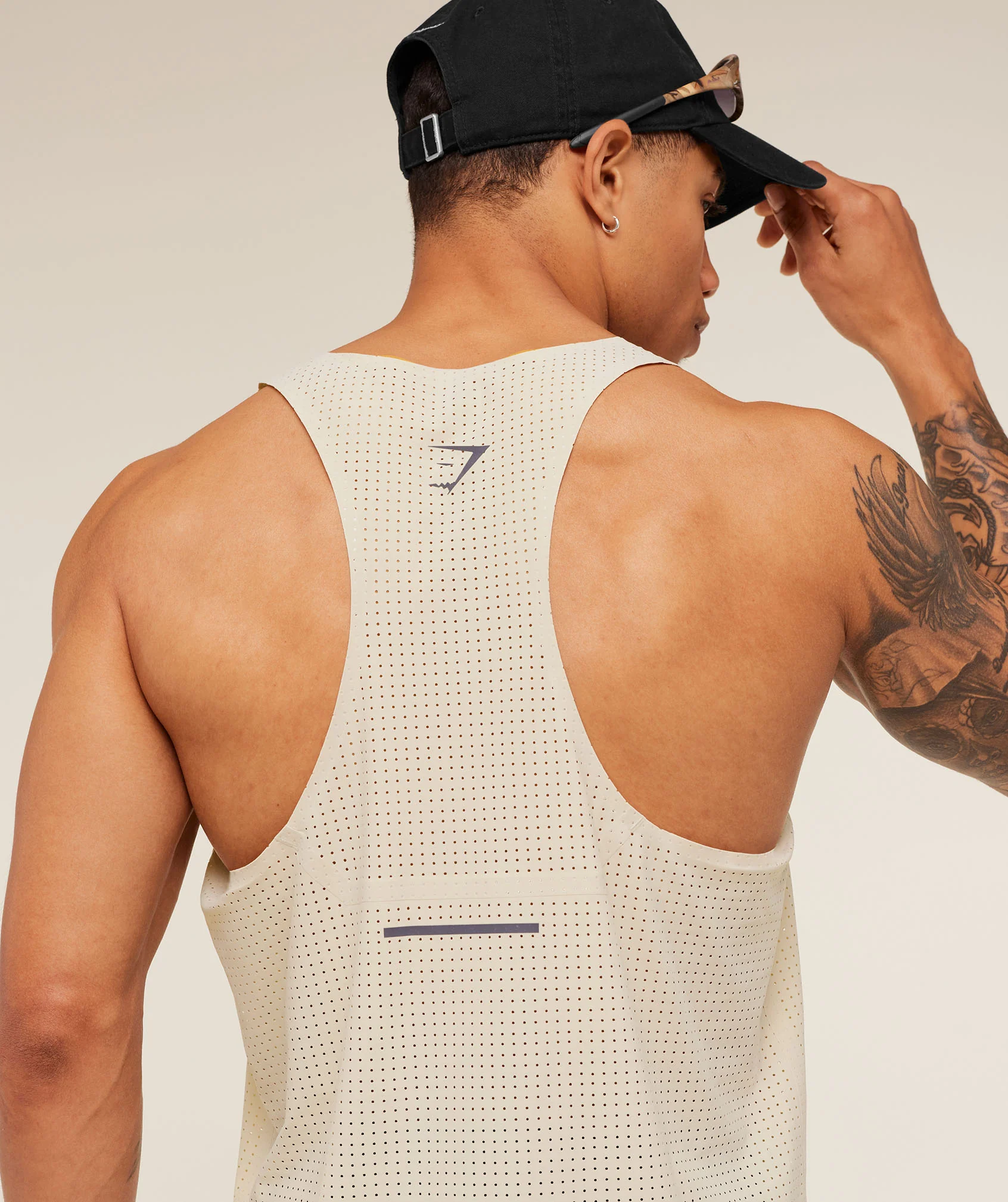 Gymshark Running Elite Race Vest - Pebble Grey - Image 6