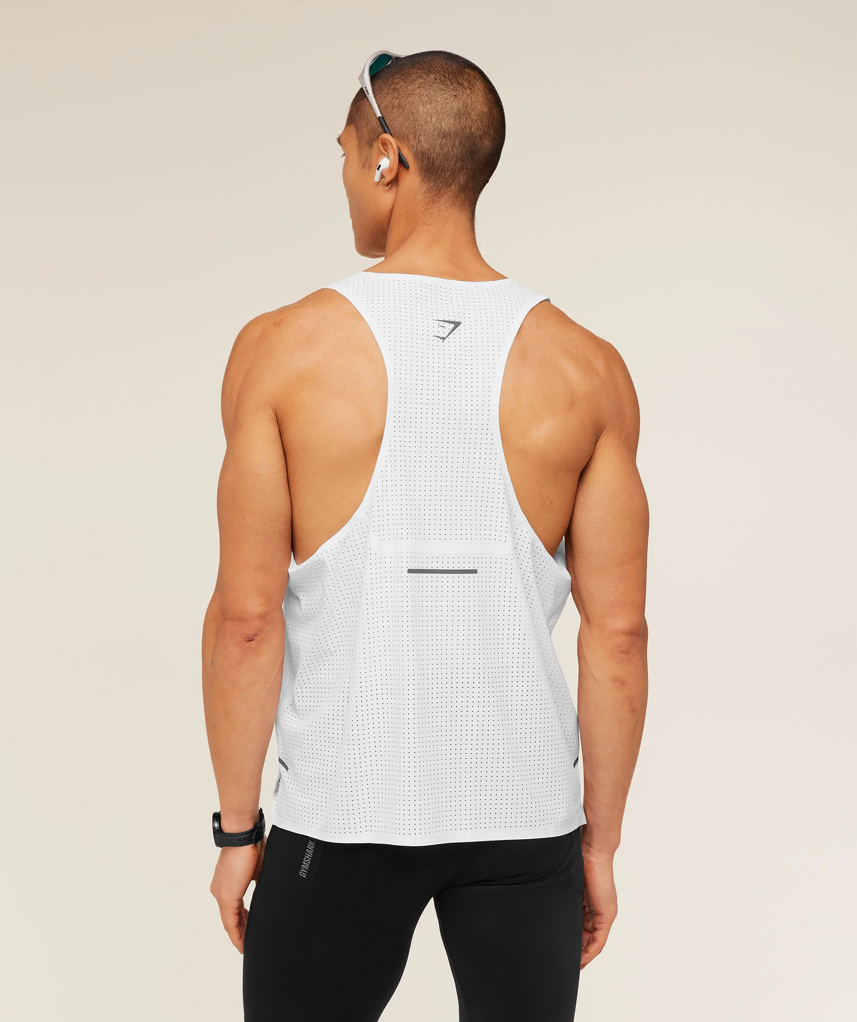Gymshark Running Elite Race Vest - White - Image 2