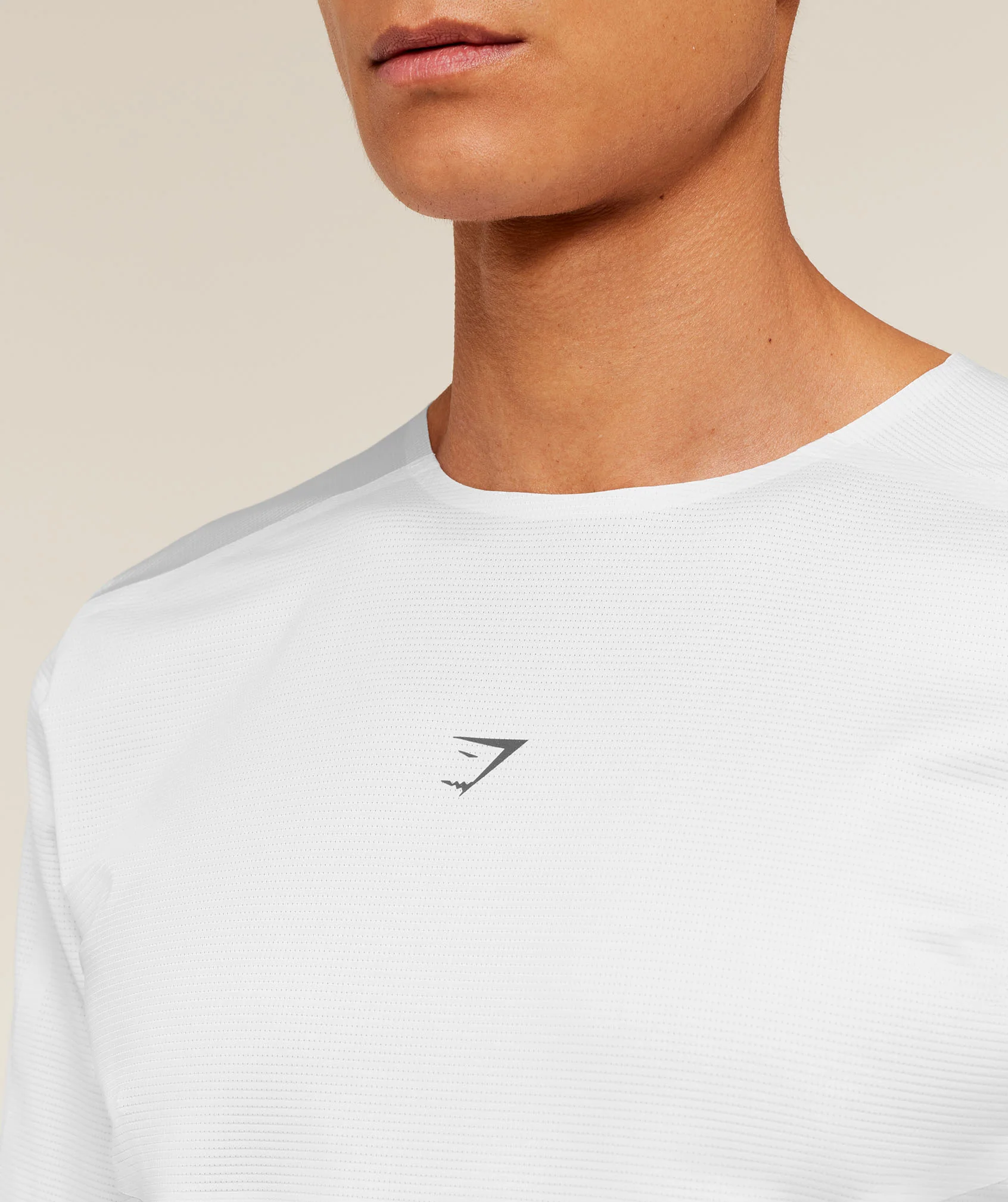 Gymshark Running Elite T-Shirt - White - Image 7