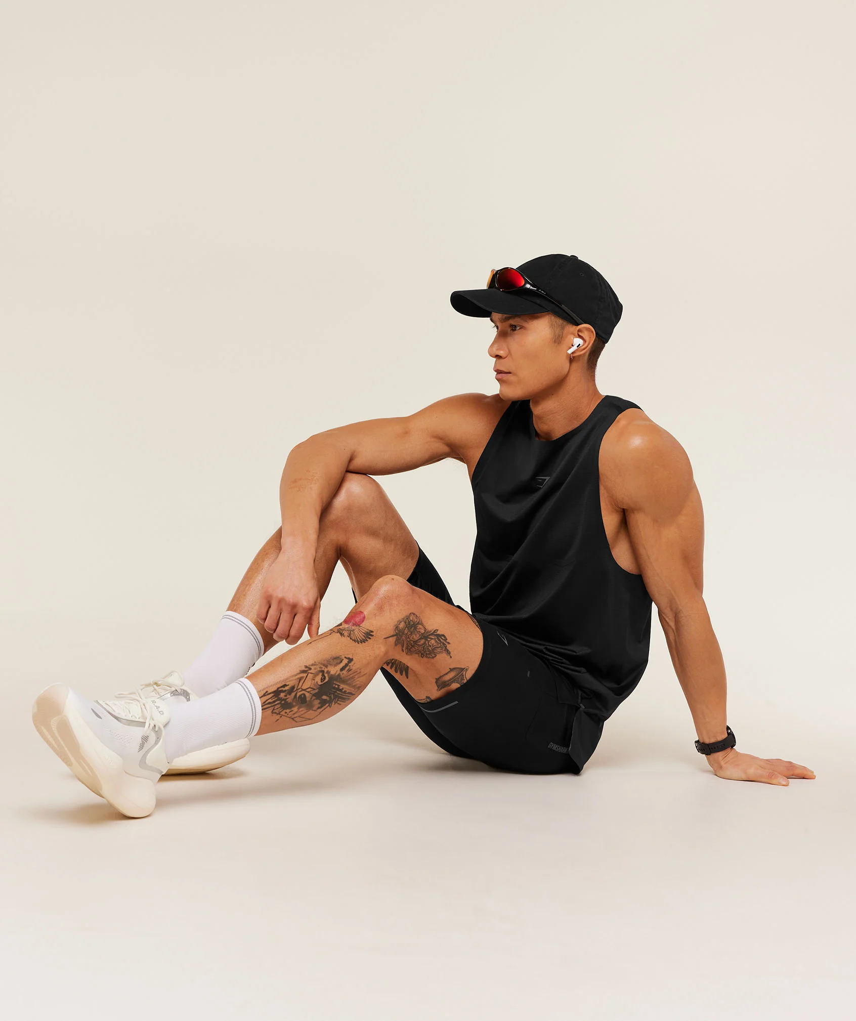 Gymshark Running Elite Tank - Black - Image 4