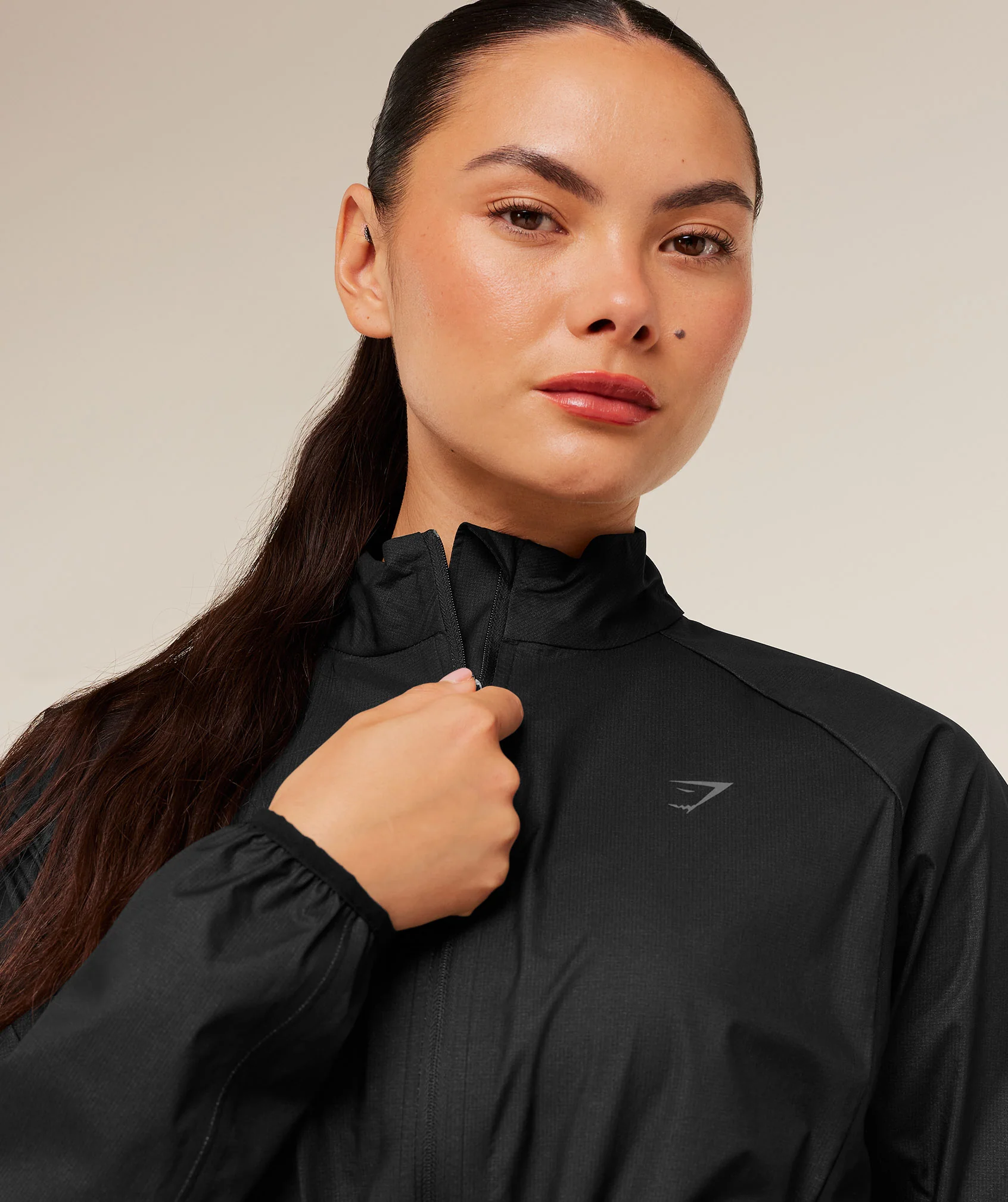Gymshark Running Elite Windproof Jacket - Black - Image 8