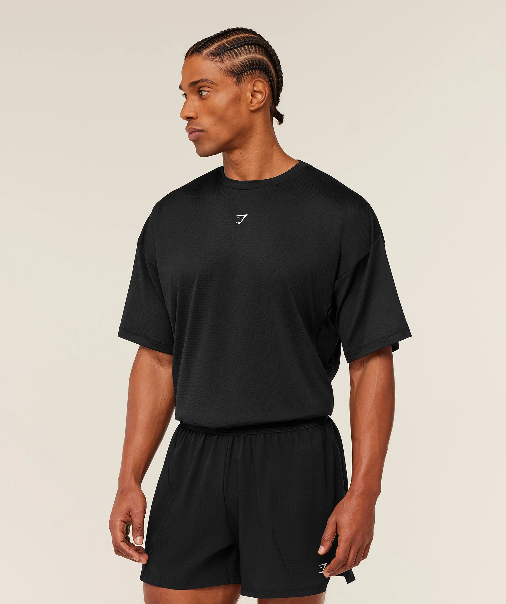 Gymshark Running Graphic T-Shirt - GS Black - Image 3